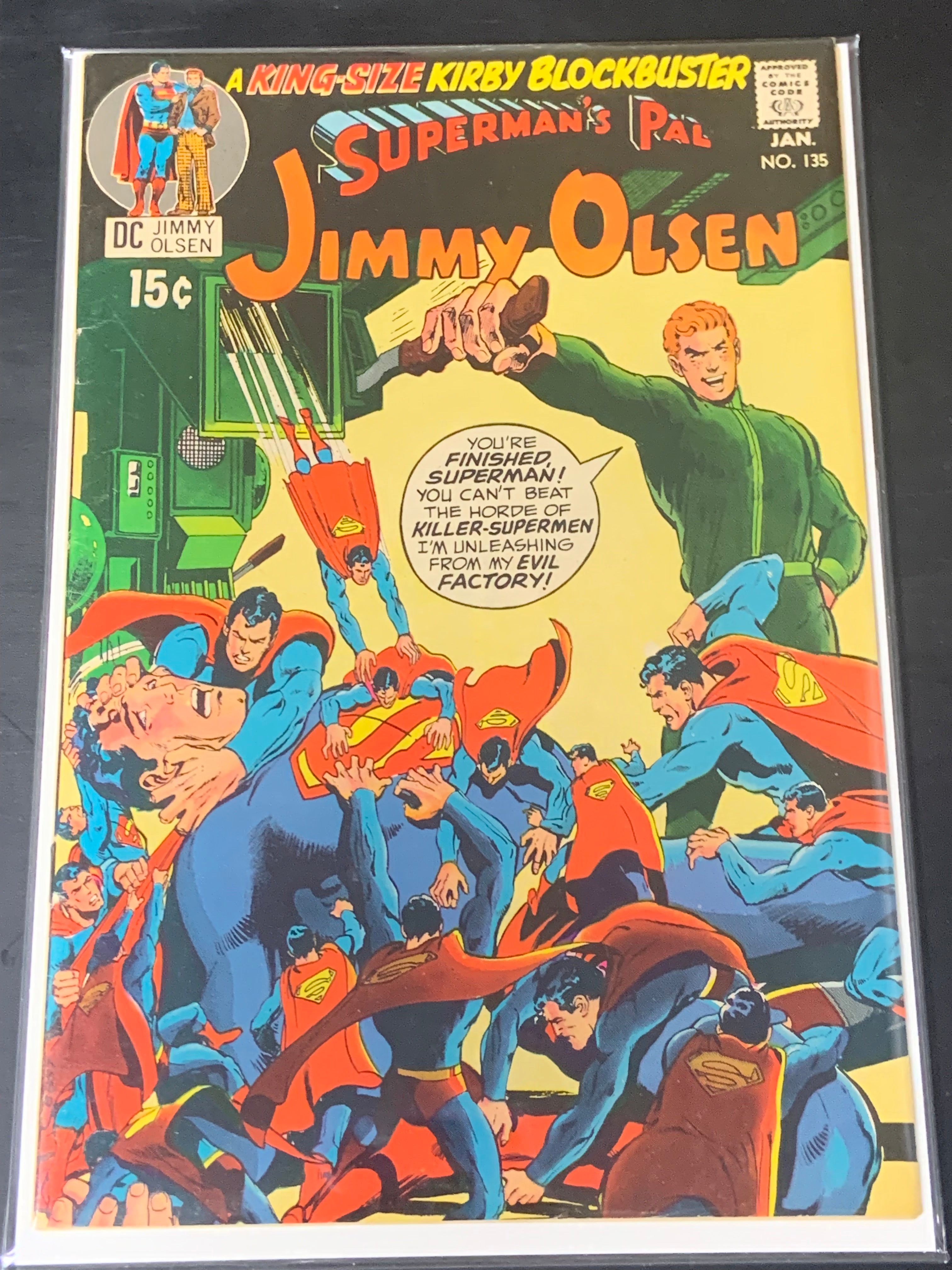 Superman's Pal Jimmy Olsen 135 DC 1971 2nd Cameo App of Darkseid