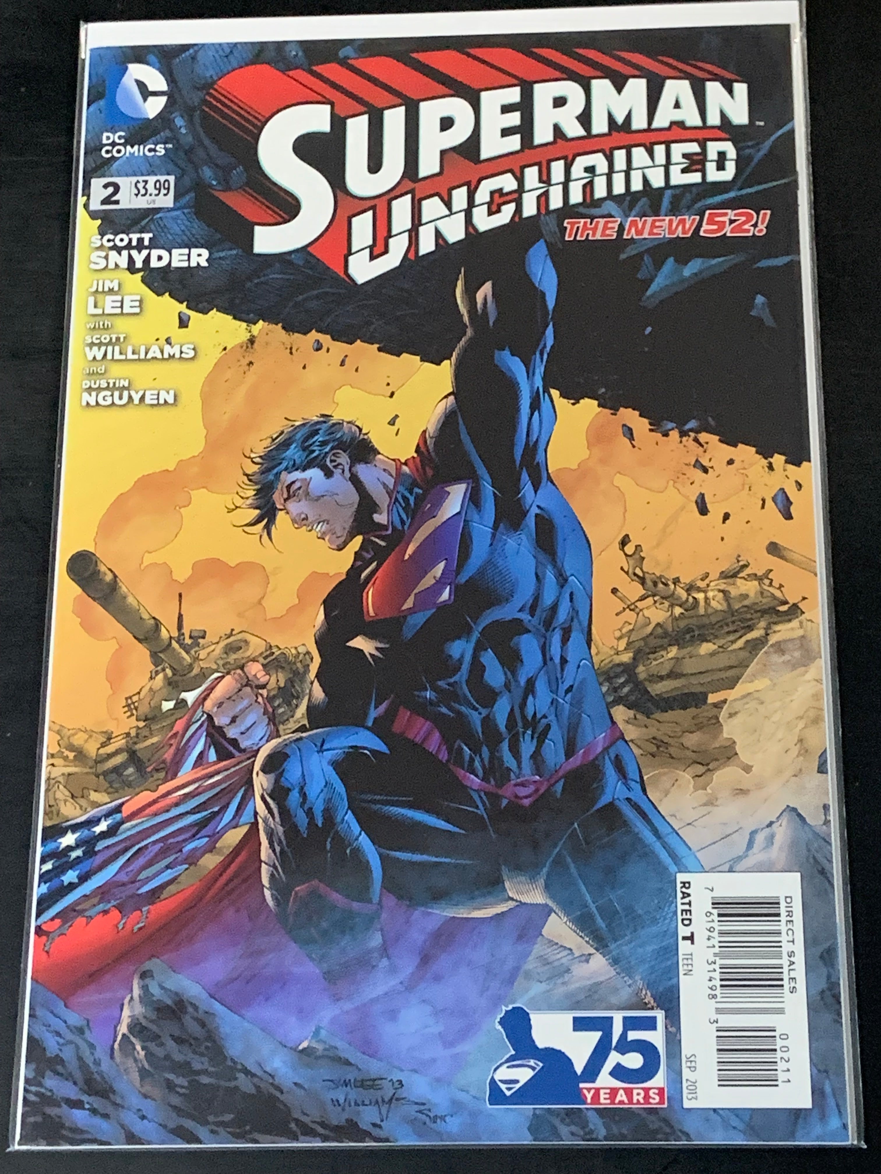Superman Unchained 2 DC 2013 Jim Lee