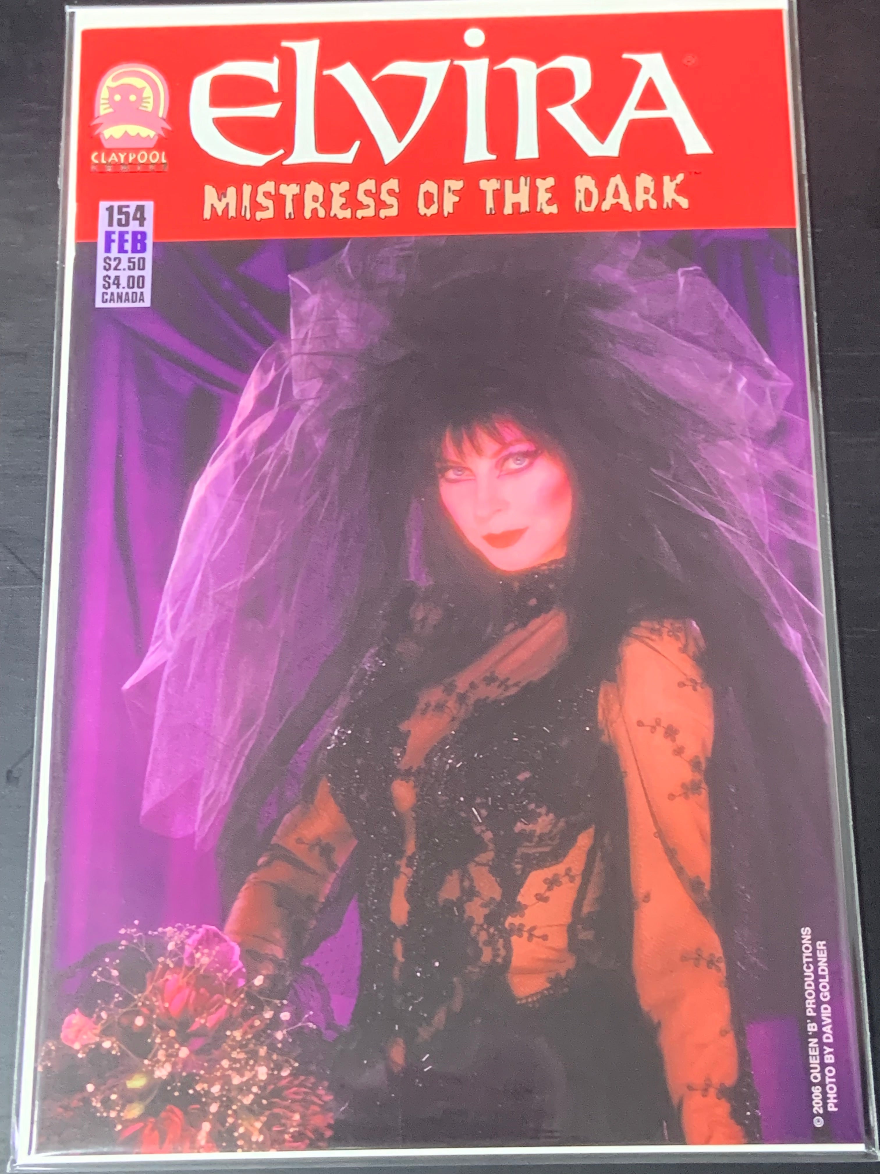 Elvira Mistress Of The Dark 154 Claypool Comics 2006