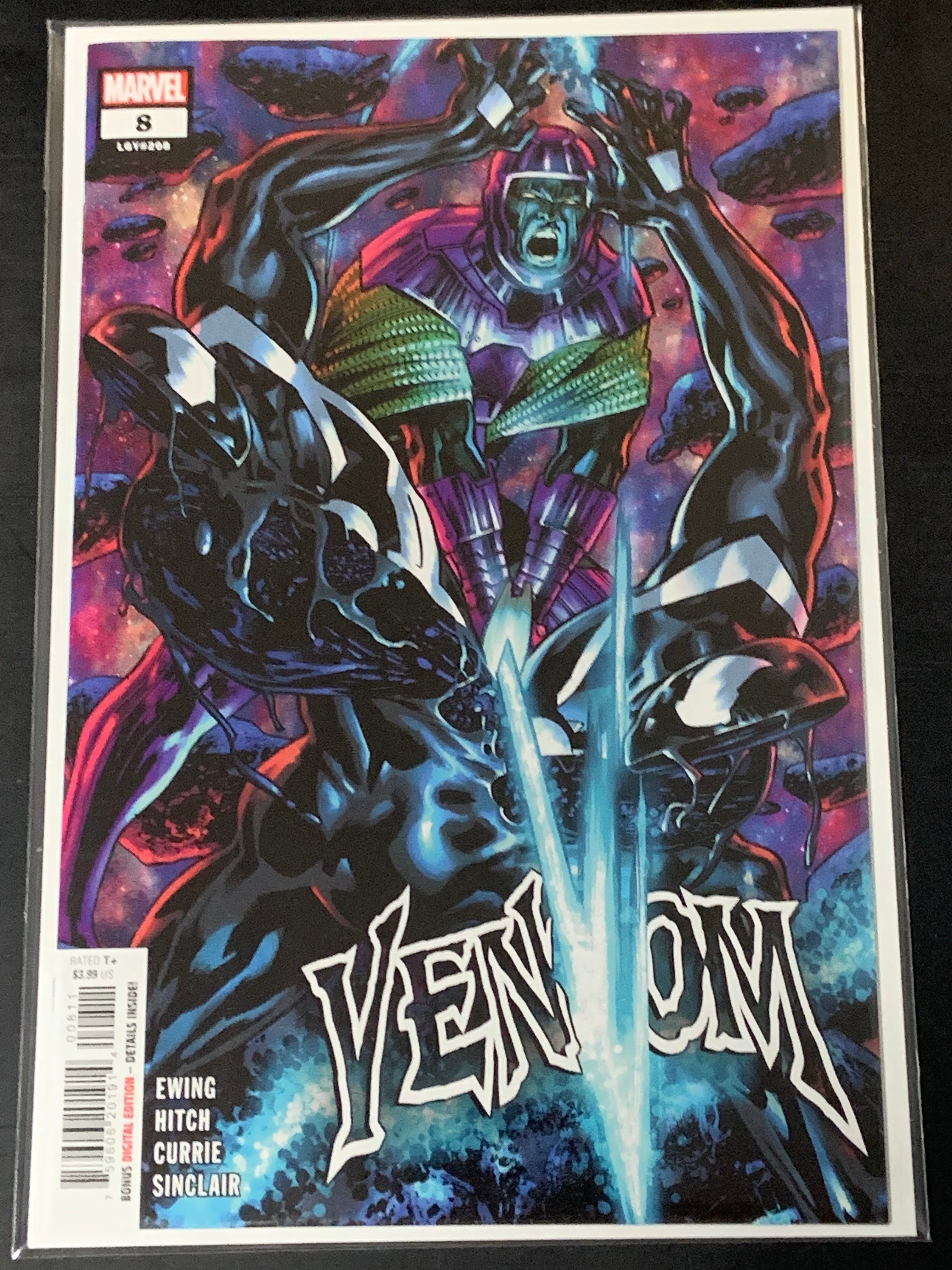 Venom 8 Marvel 2022 1st App of the Warstar Symbiote Suit