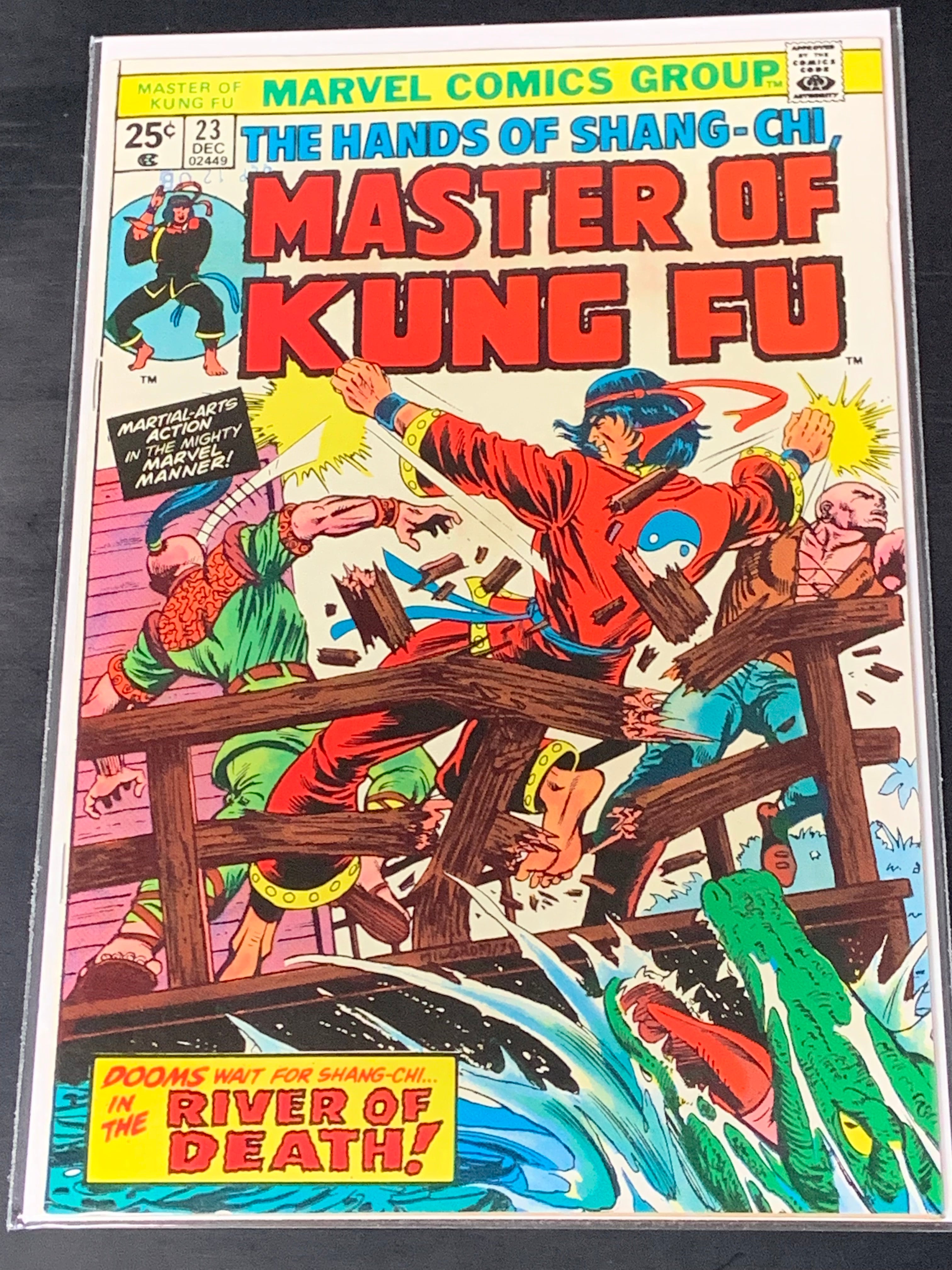 Master of Kung Fu 23 Marvel 1974 Origin and 1st App of Wilhelm Bucher