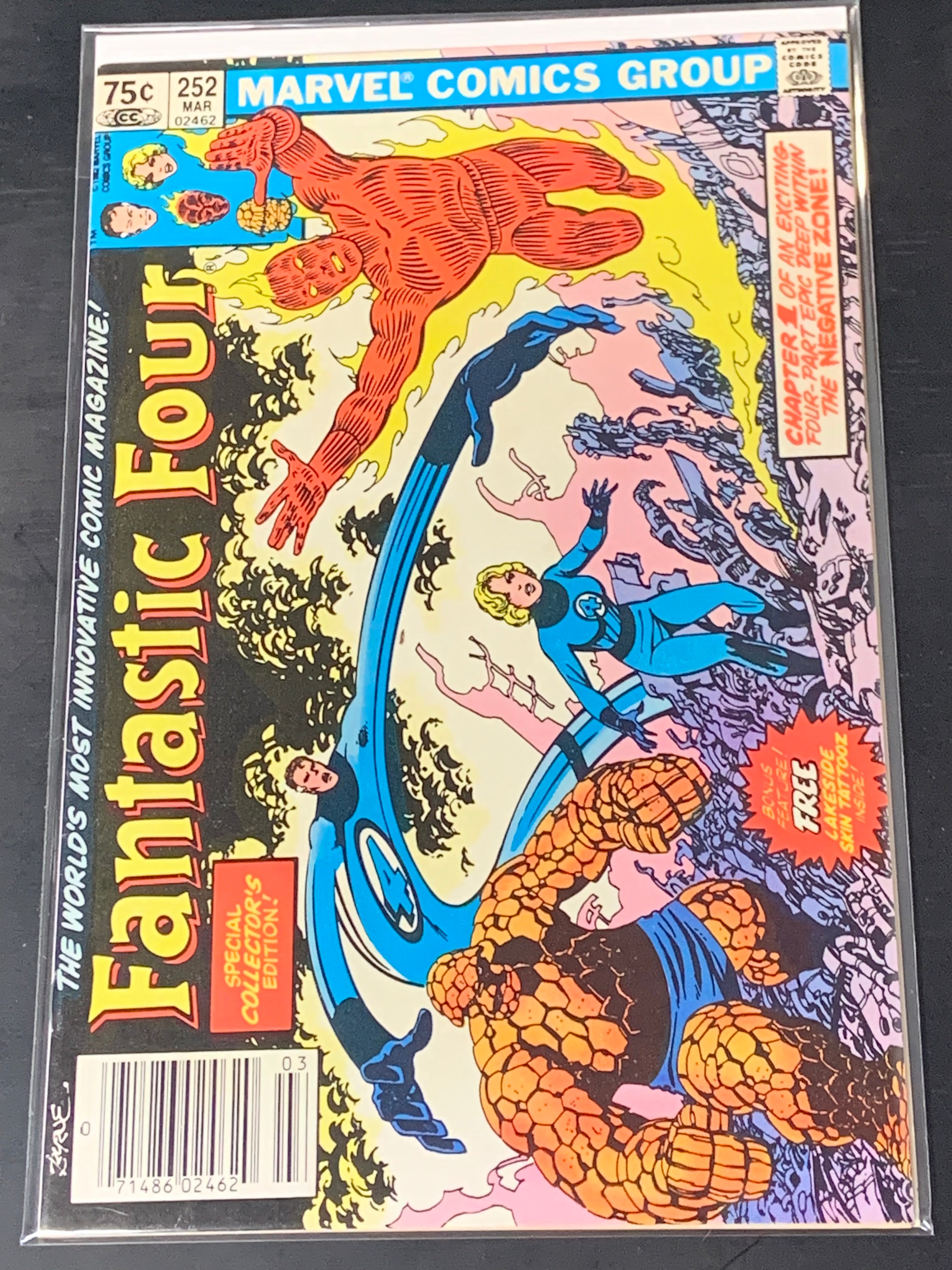 Fantastic Four 252 1983 1st app of Ootah, CPV