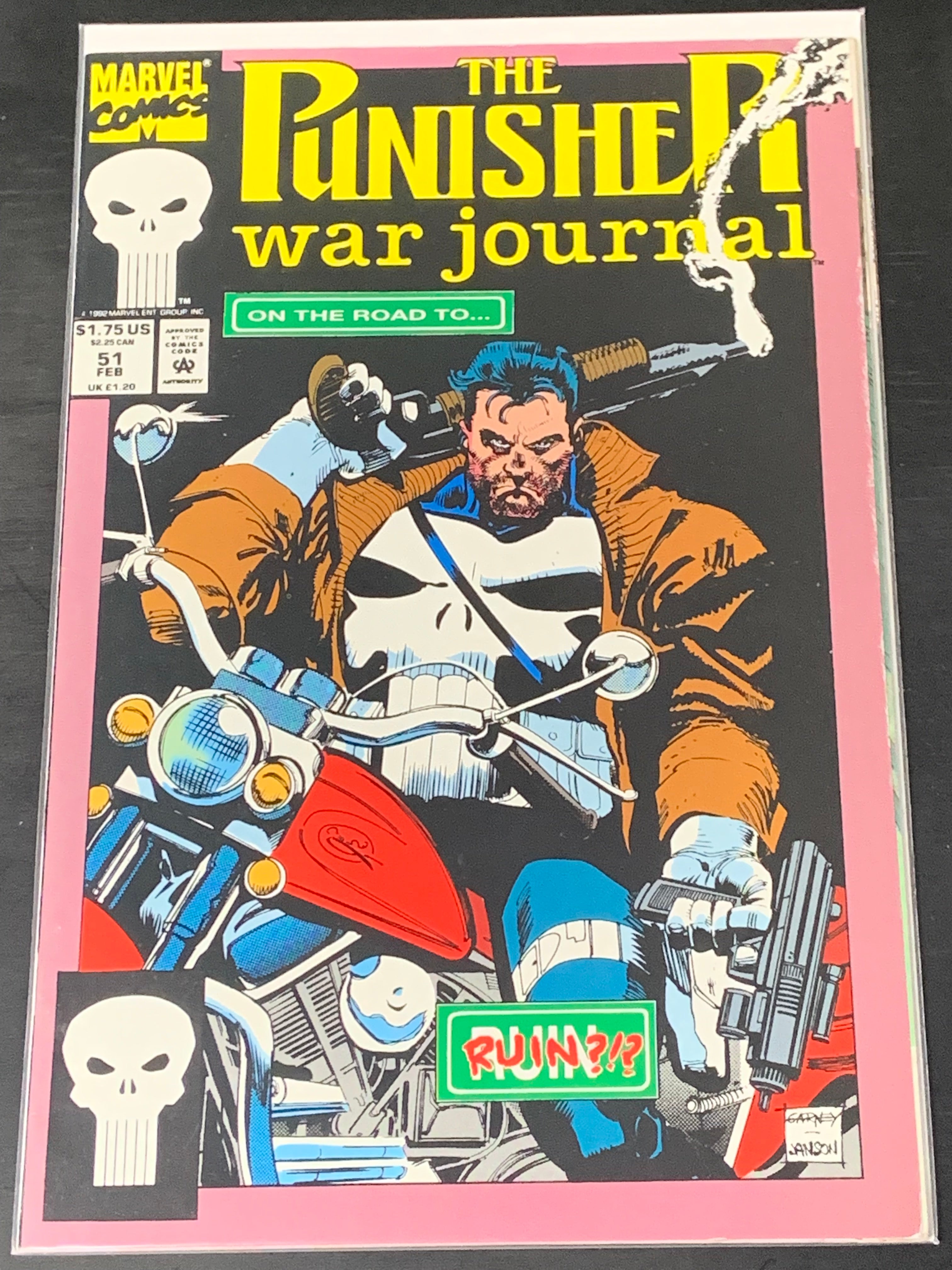 The Punisher War Journal 51 Marvel 1993