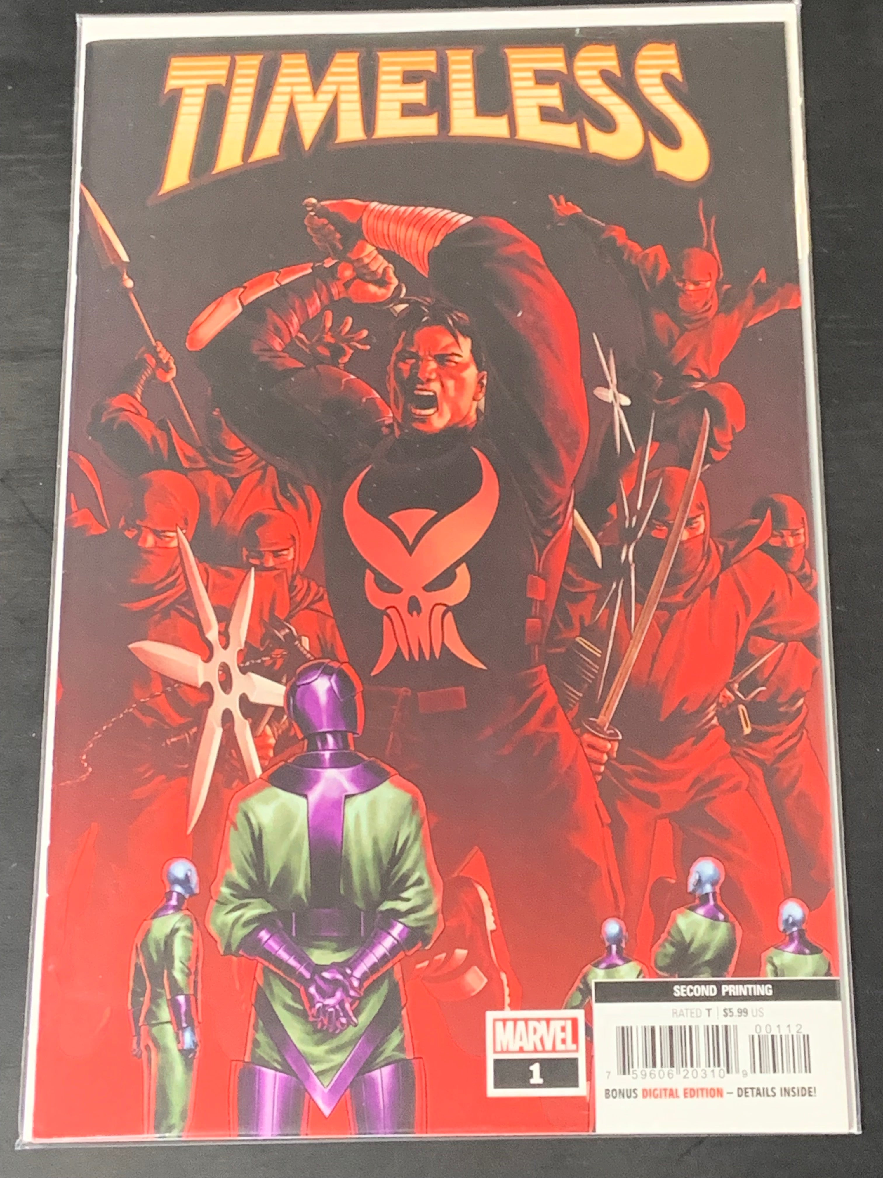 Timeless 1 Second Printing, Multiple 1st Appearances