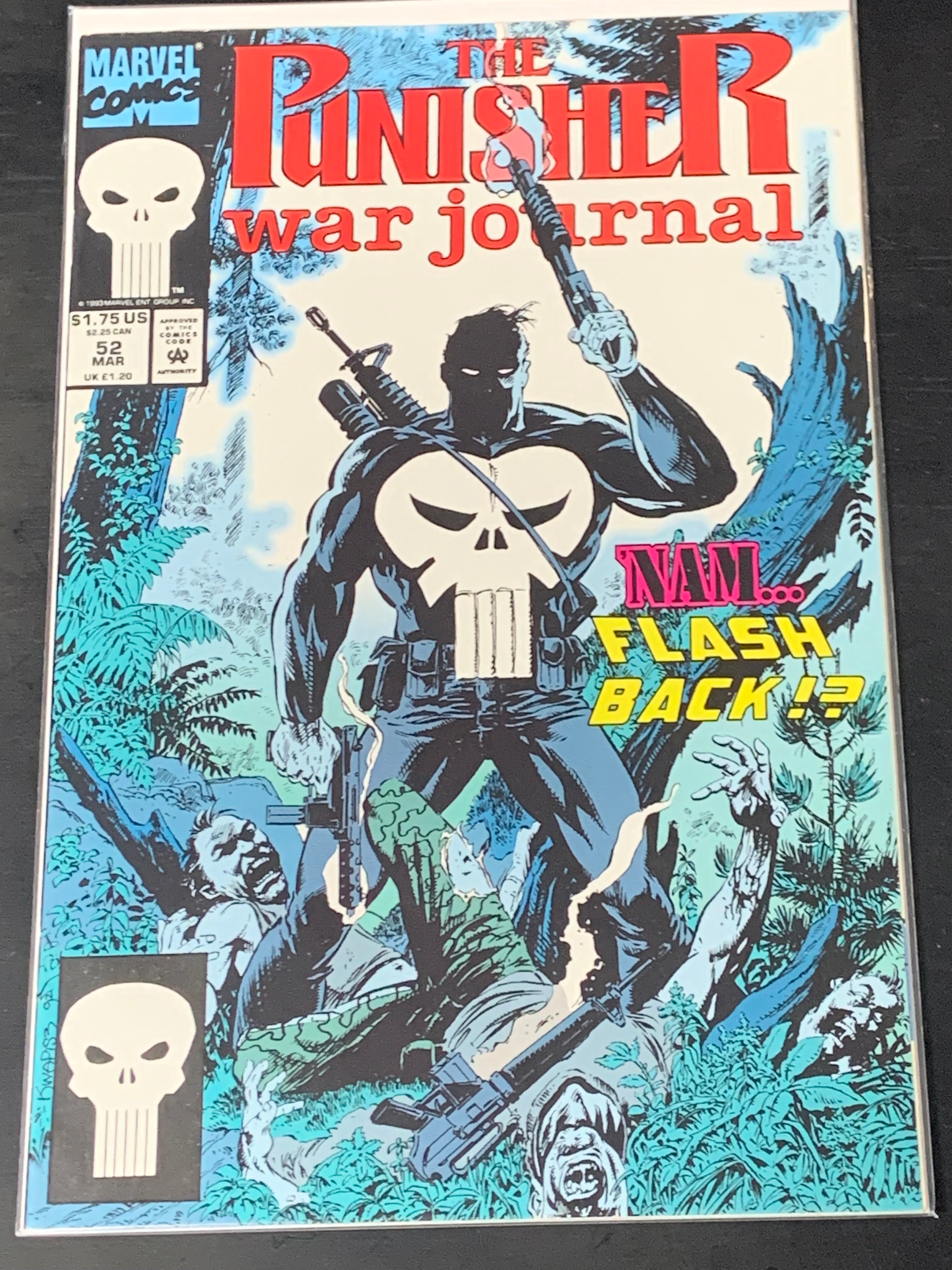 The Punisher War Journal 52 Marvel 1993 'Nam Flashback