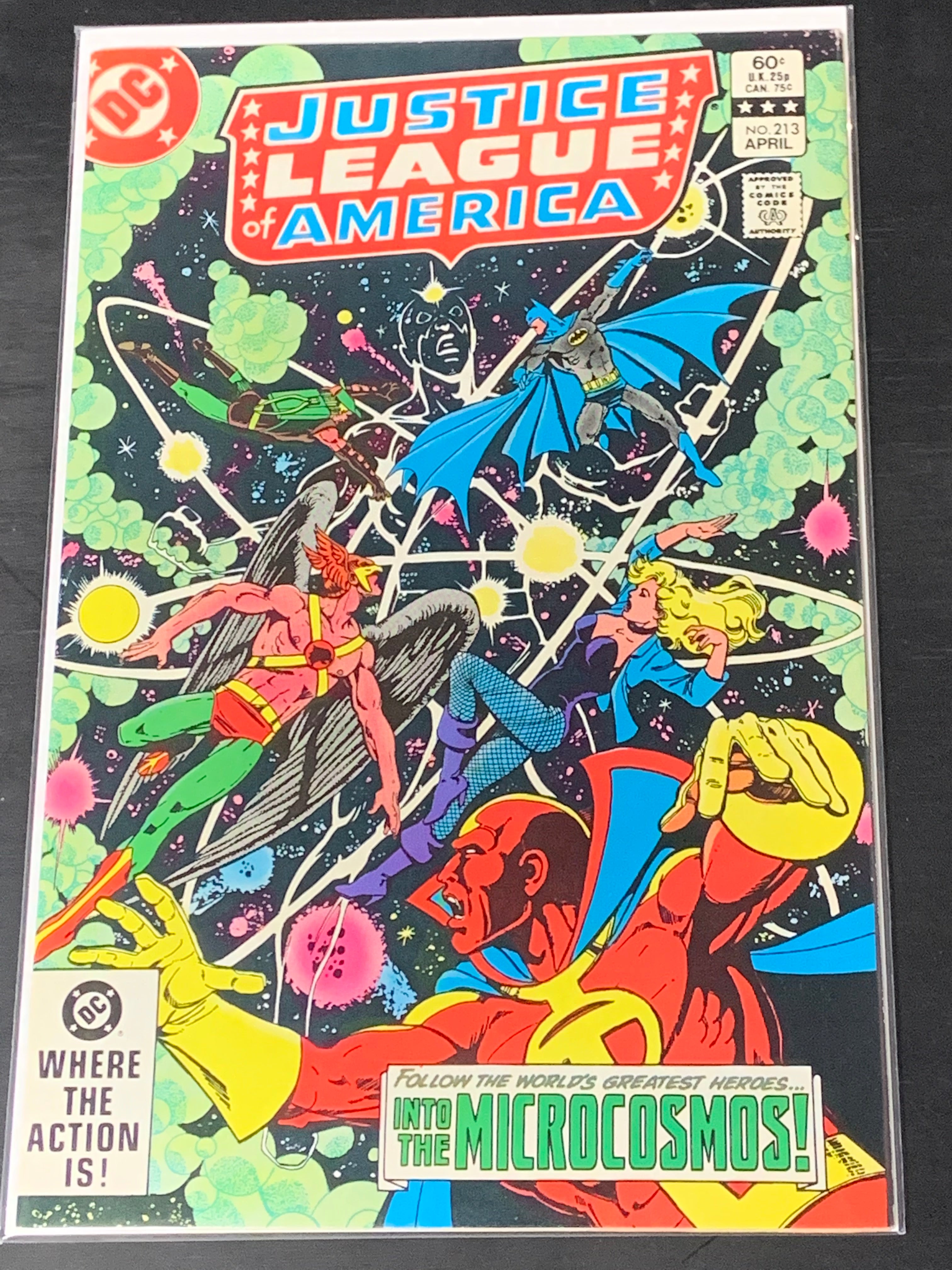 Justice League of America 213 1983 George Perez Cover