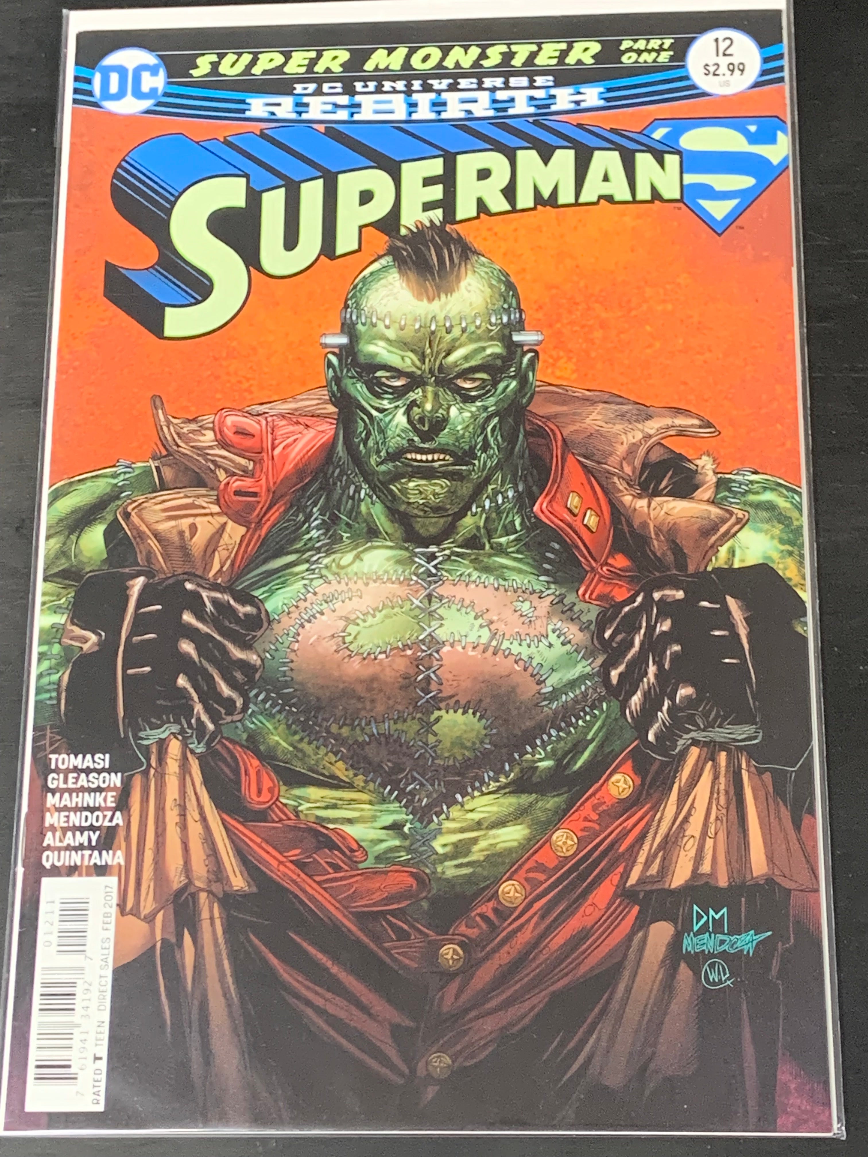 Superman 12 DC 2016 Franken-Supe