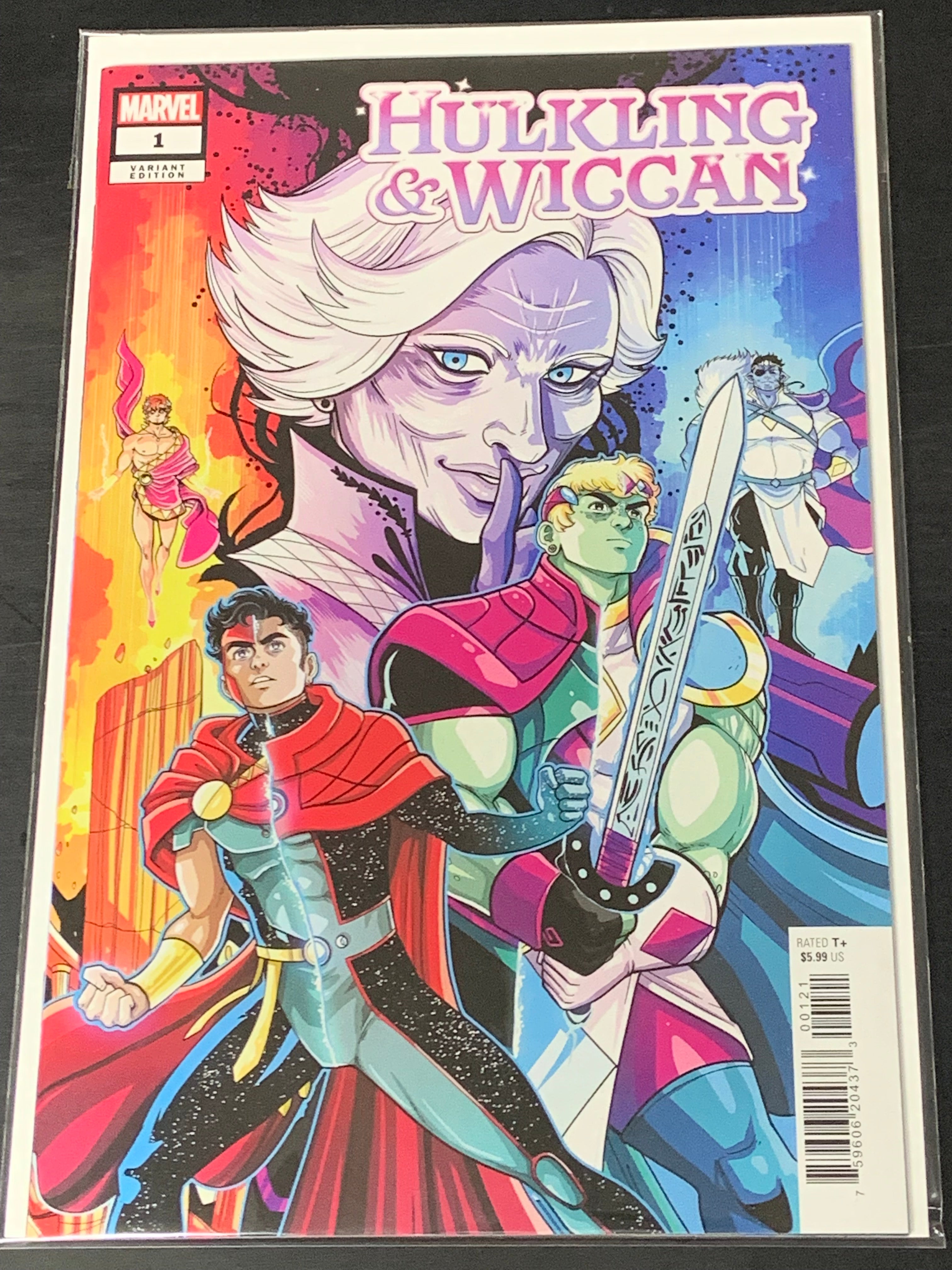 Hulkling & Wiccan 1 2022 Luciano Vecchio Variant