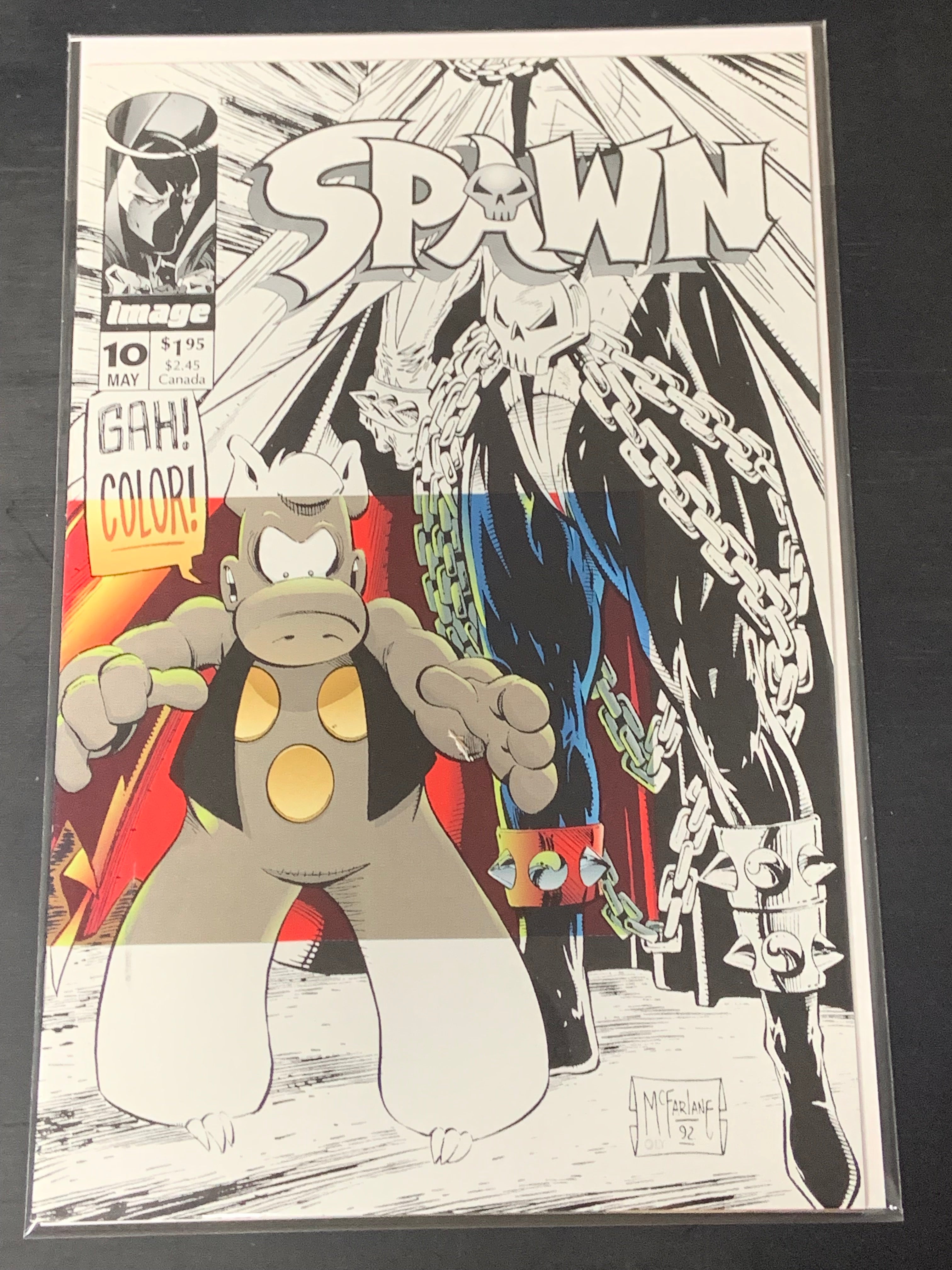 Spawn 10 Image 1993 Todd Mcfarlane, Superman Cameo