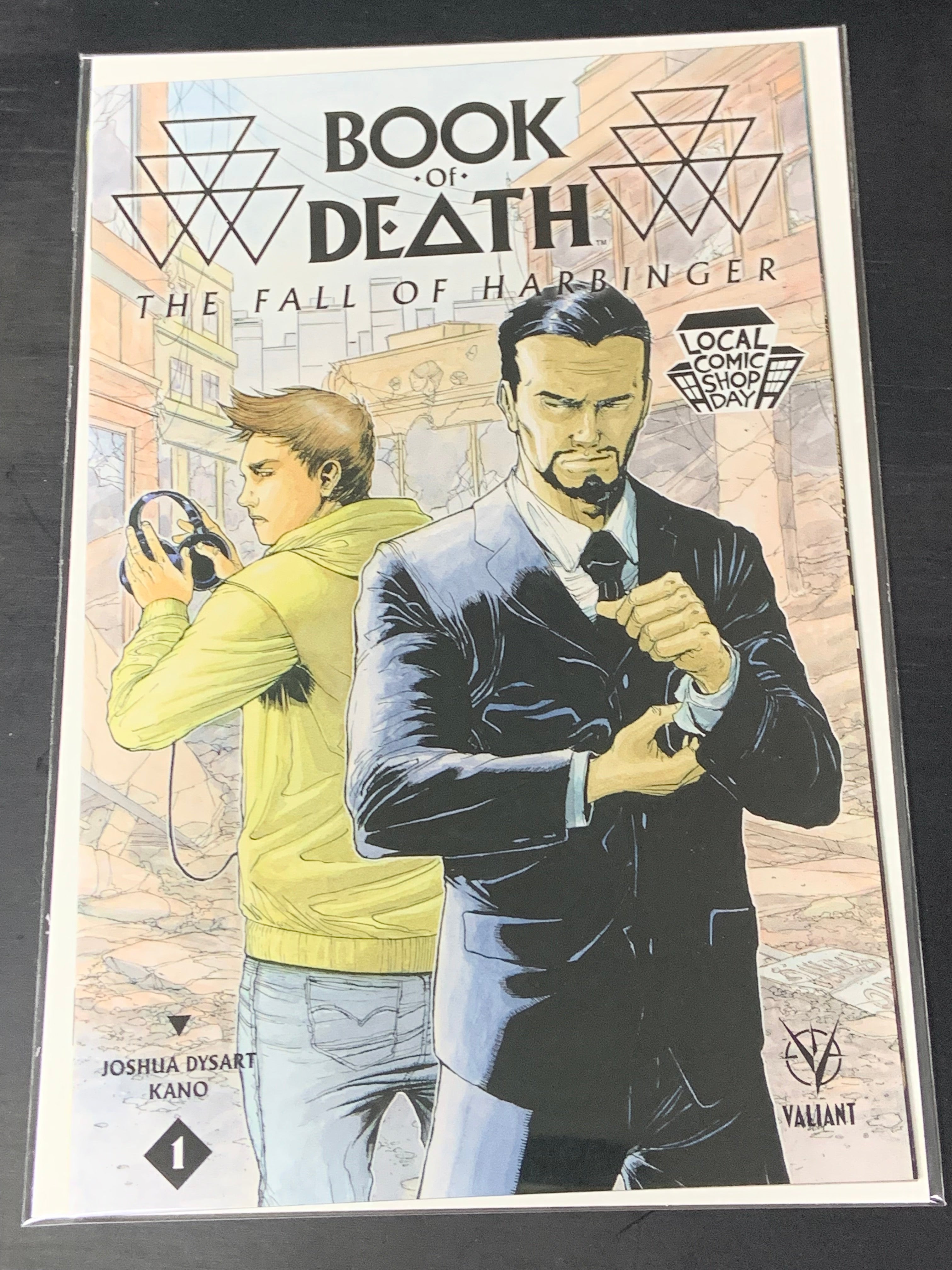 Book of Death The Fall of Harbinger 1 2015 LCSD Variant