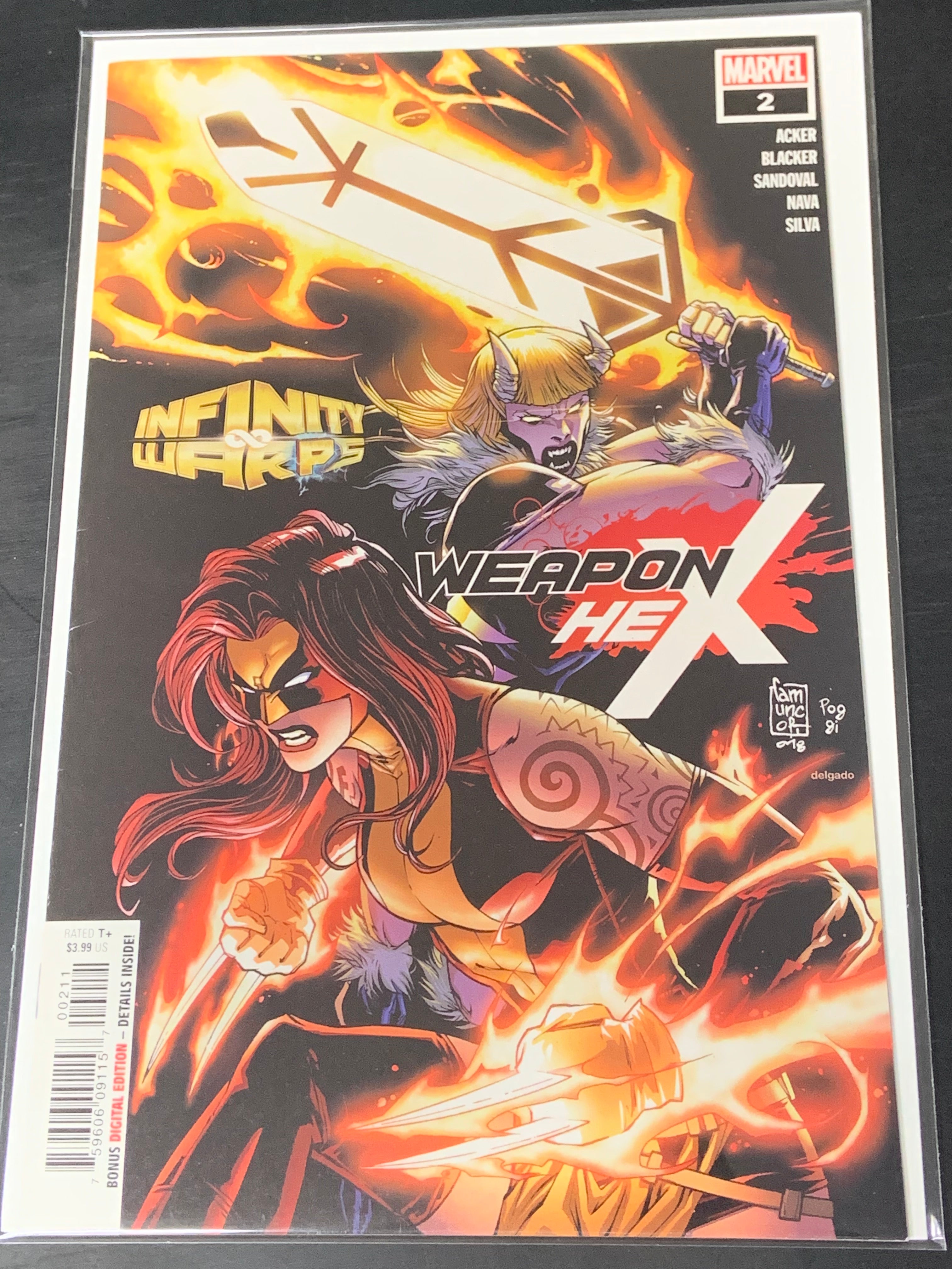 Infinity Warps Weapon Hex 2 2018 1st Full App of Speed Weasel