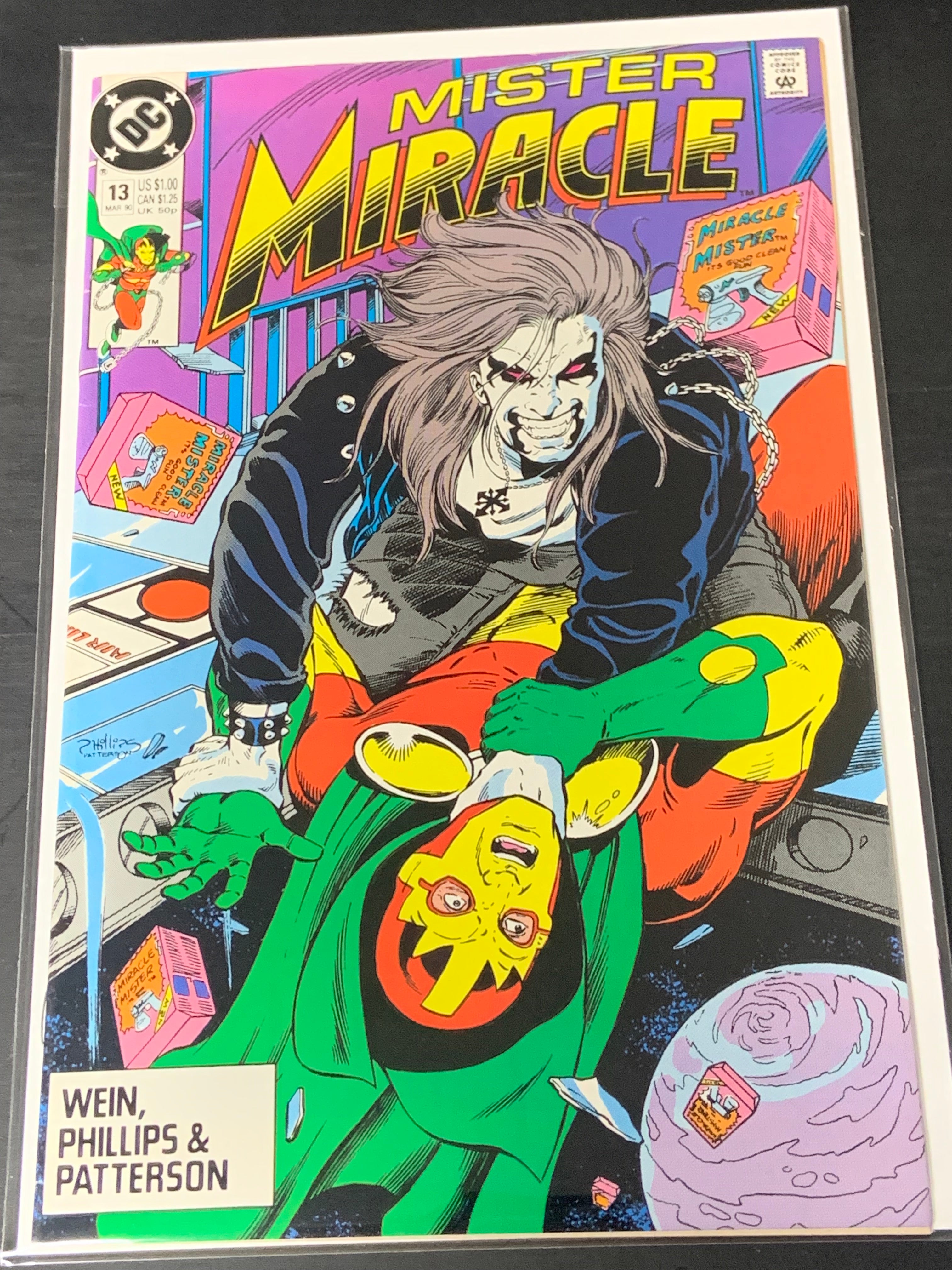 Mister Miracle 13 DC 1990 ASM 316 Homage Cover