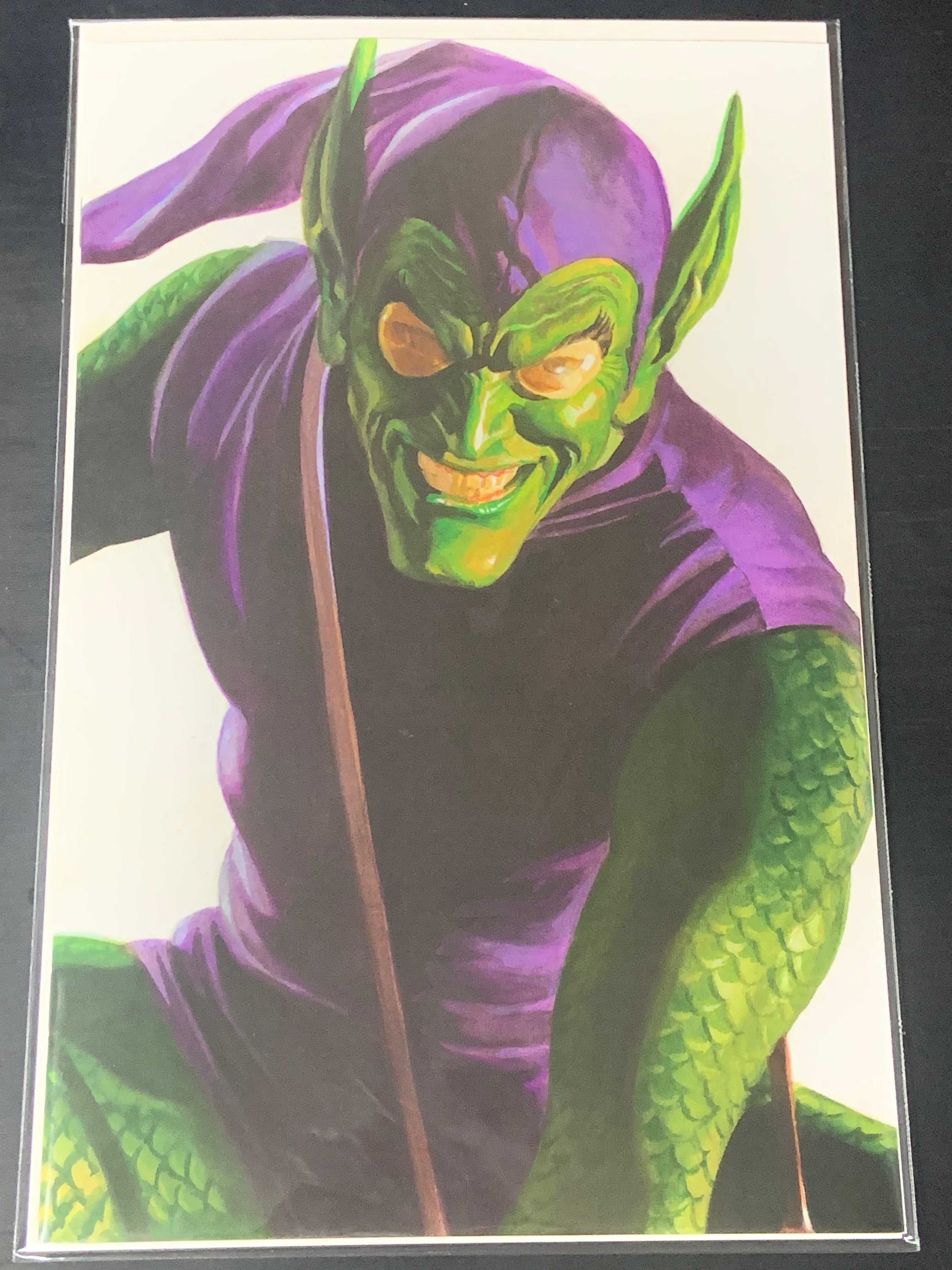 Hallows' Eve 1 Marvel 2023 Alex Ross Timeless Virgin Variant Green Goblin