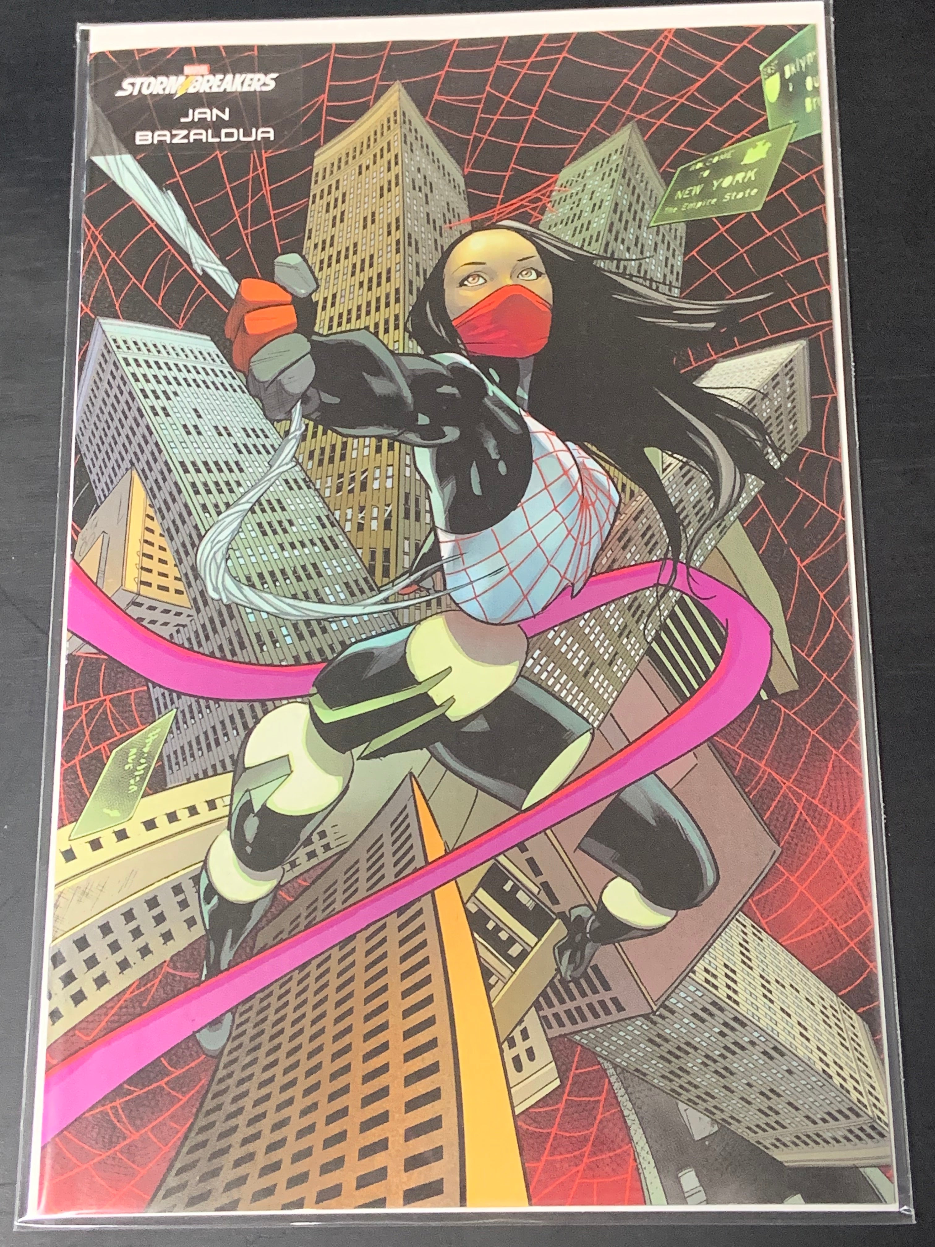 Amazing Spider-Man 21 Marvel 2023 Bazaldua Stormbreakers Variant