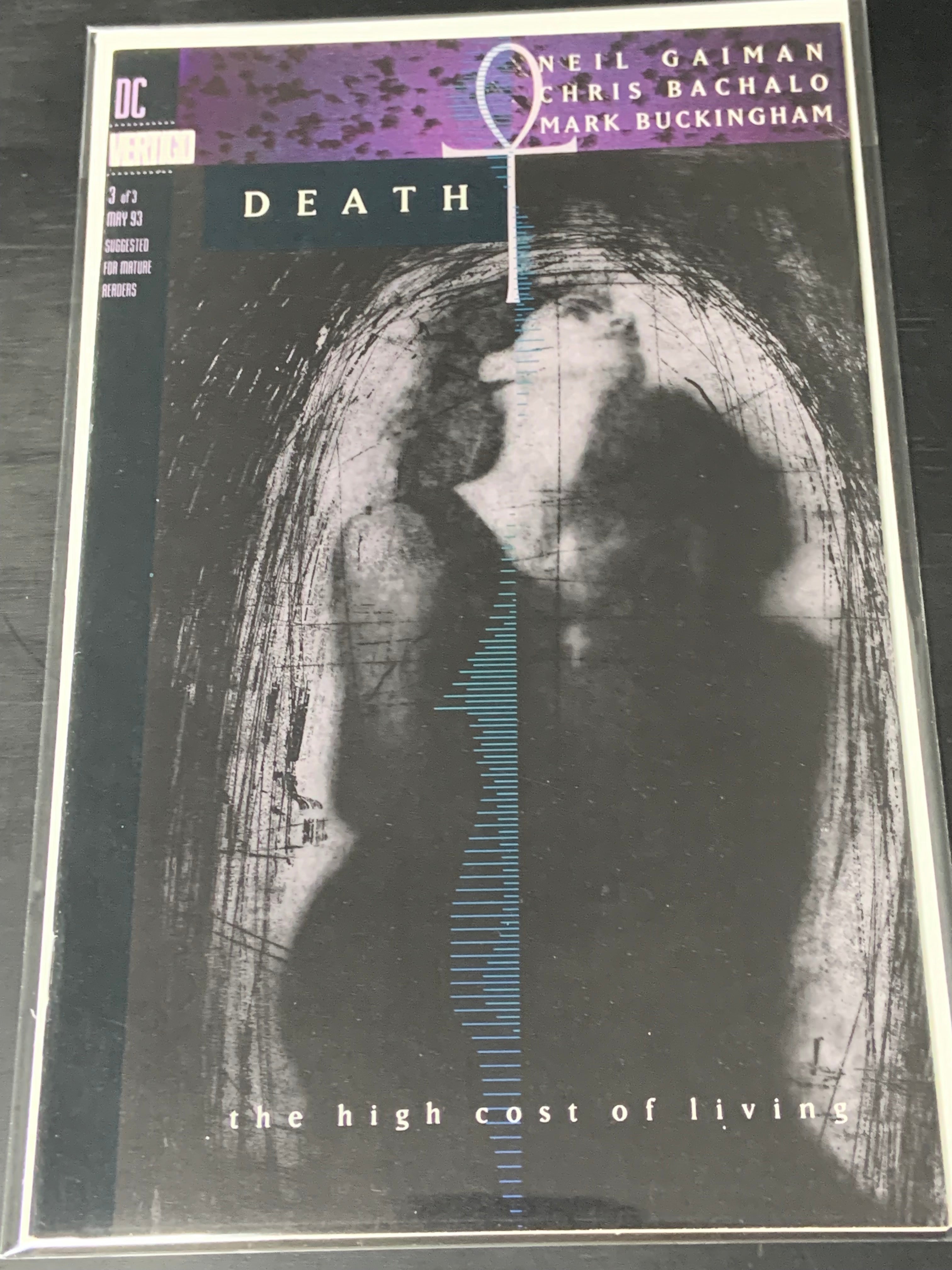Death The High Cost of Living 3 DC Vertigo 1993 Final Issue