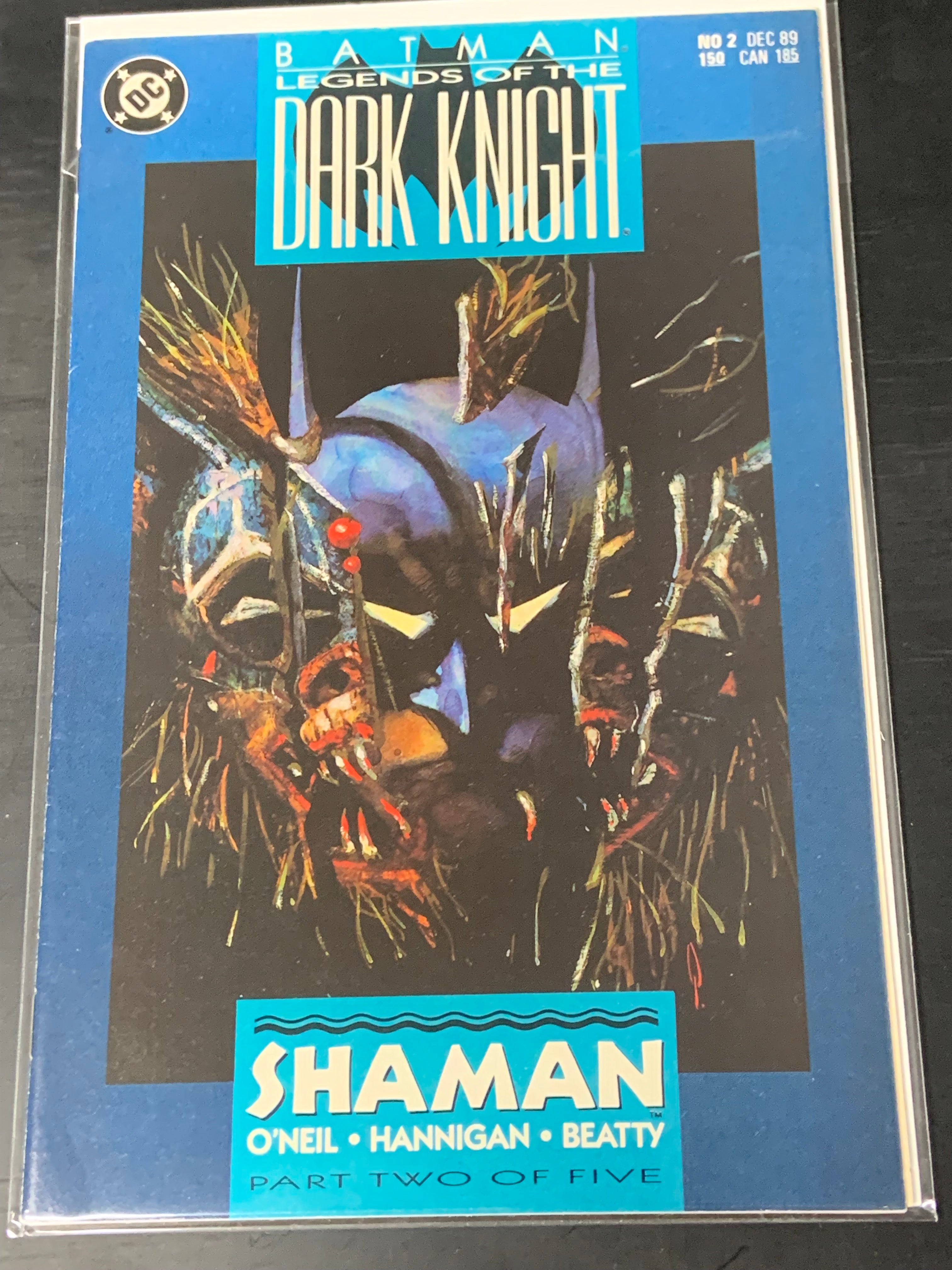Batman Legends of the Dark Knight 2 DC 1989 1st Thomas Woodley