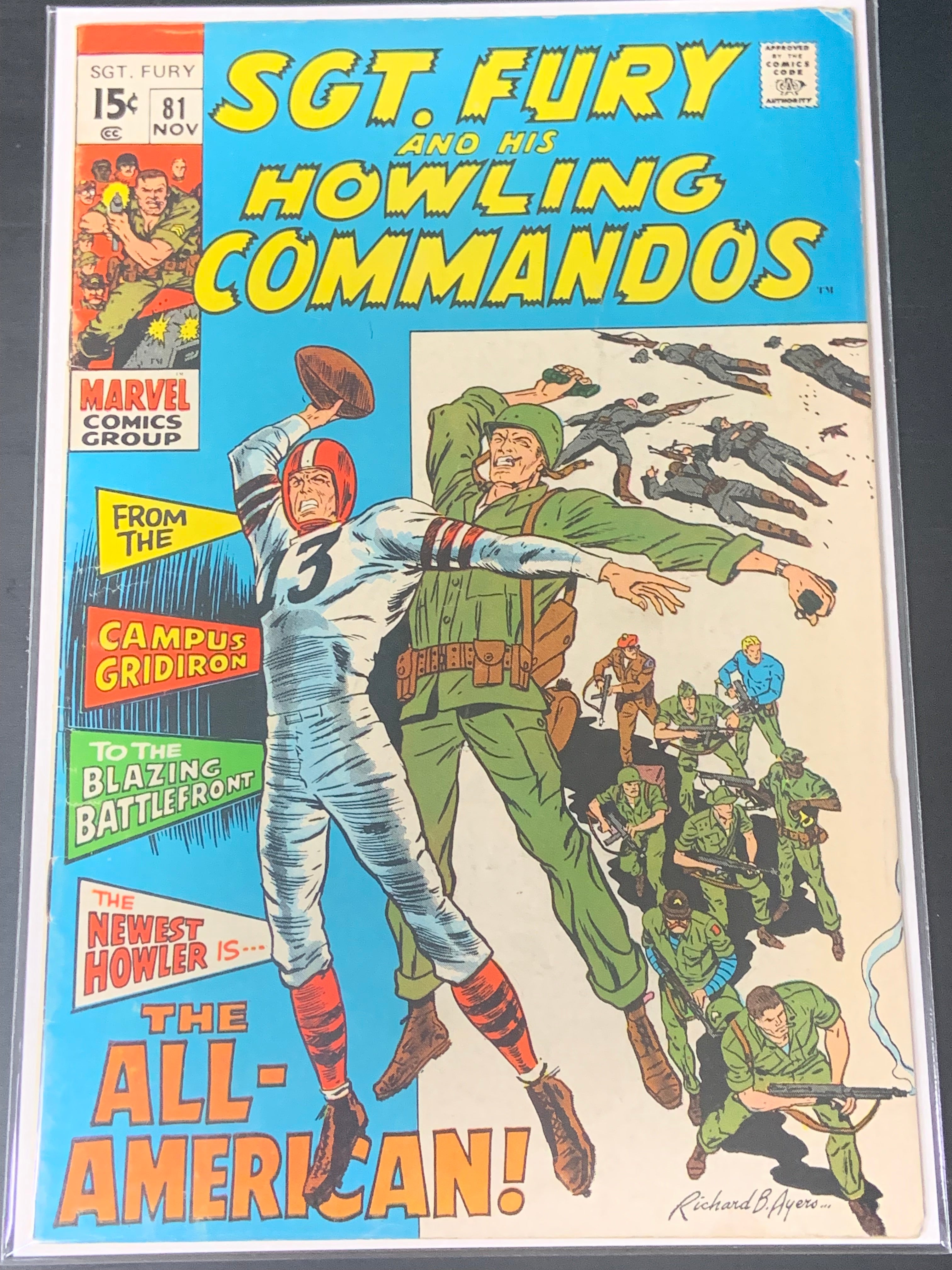 Sgt. Fury And His Howling Commandos 81 Marvel 1970