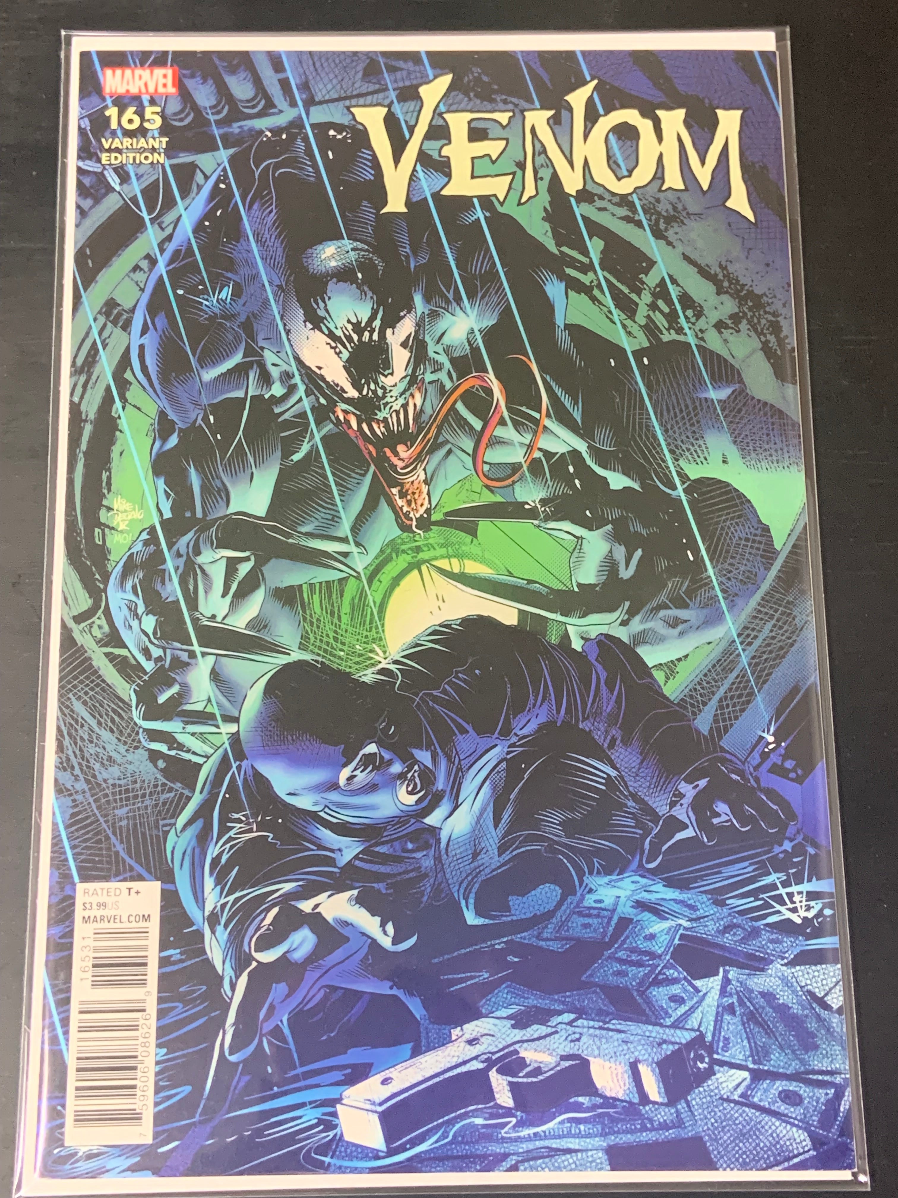 Venom 165 Marvel 2018 Deodato Variant 1st Cameo of The Sleeper Symbiote
