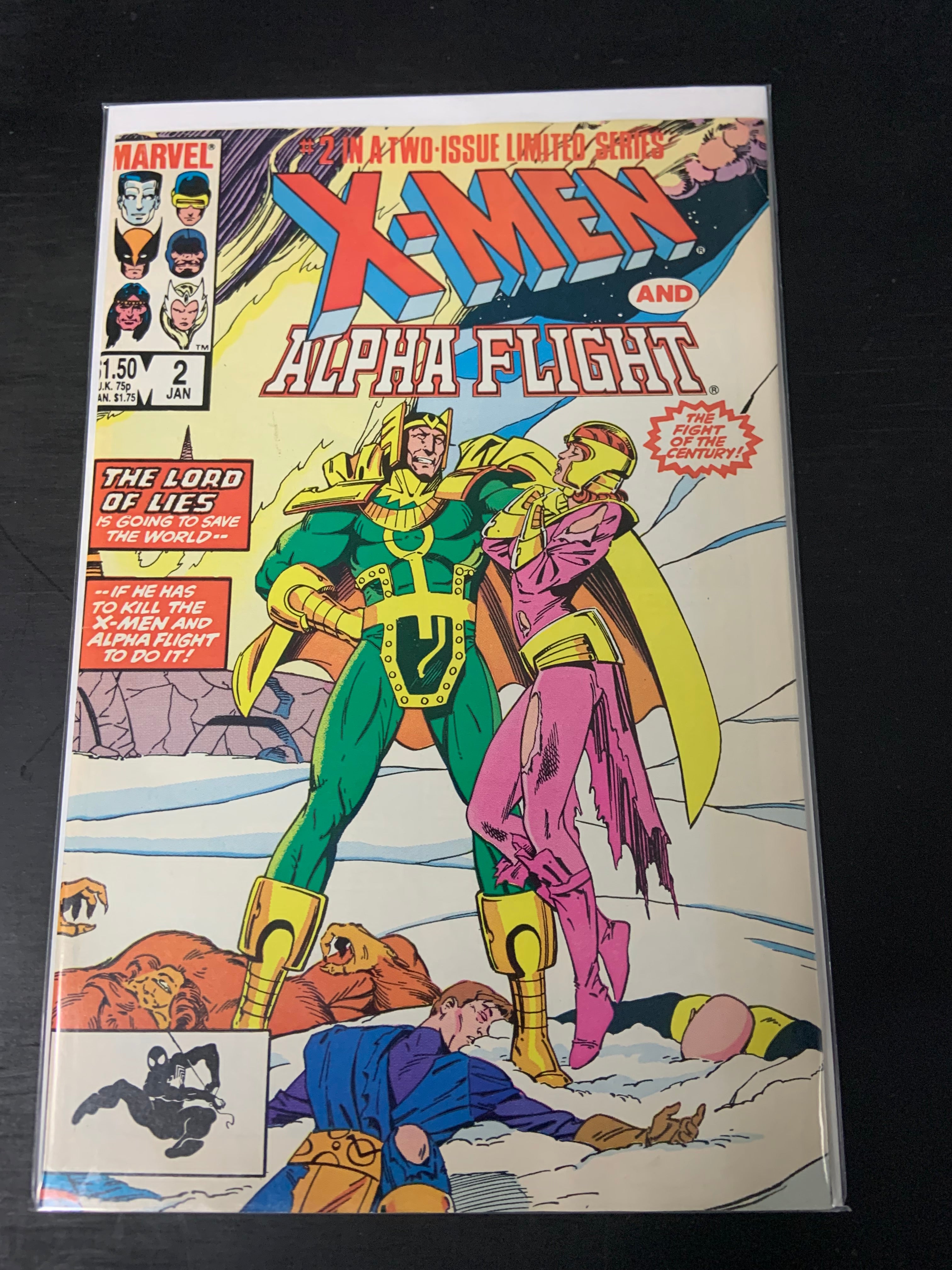 X-Men and Alpha Flight 1 & 2 Marvel 1985 1st App of "Those Whos Sit Above"