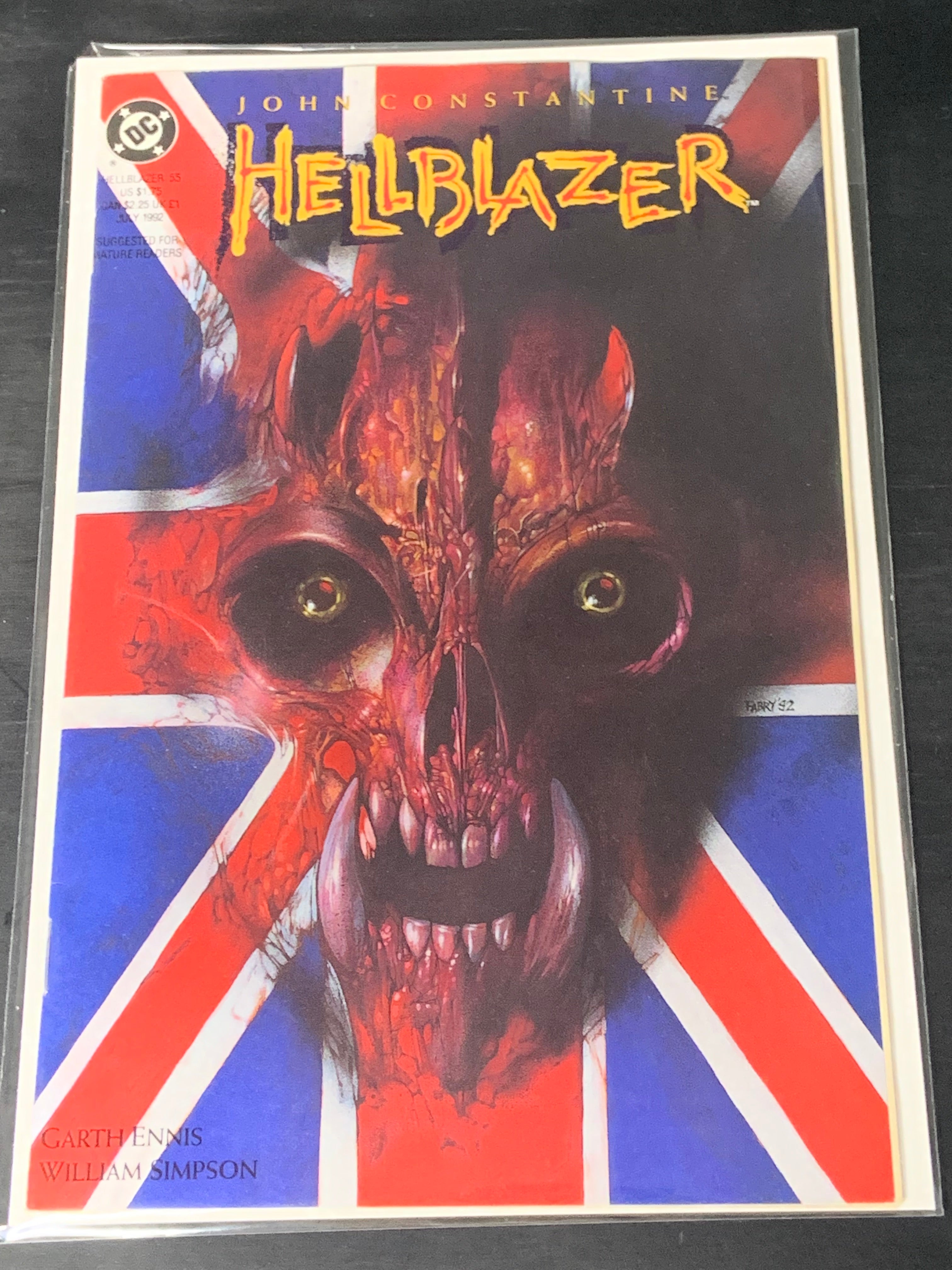 Hellblazer 55 DC 1992 Garth Ennis