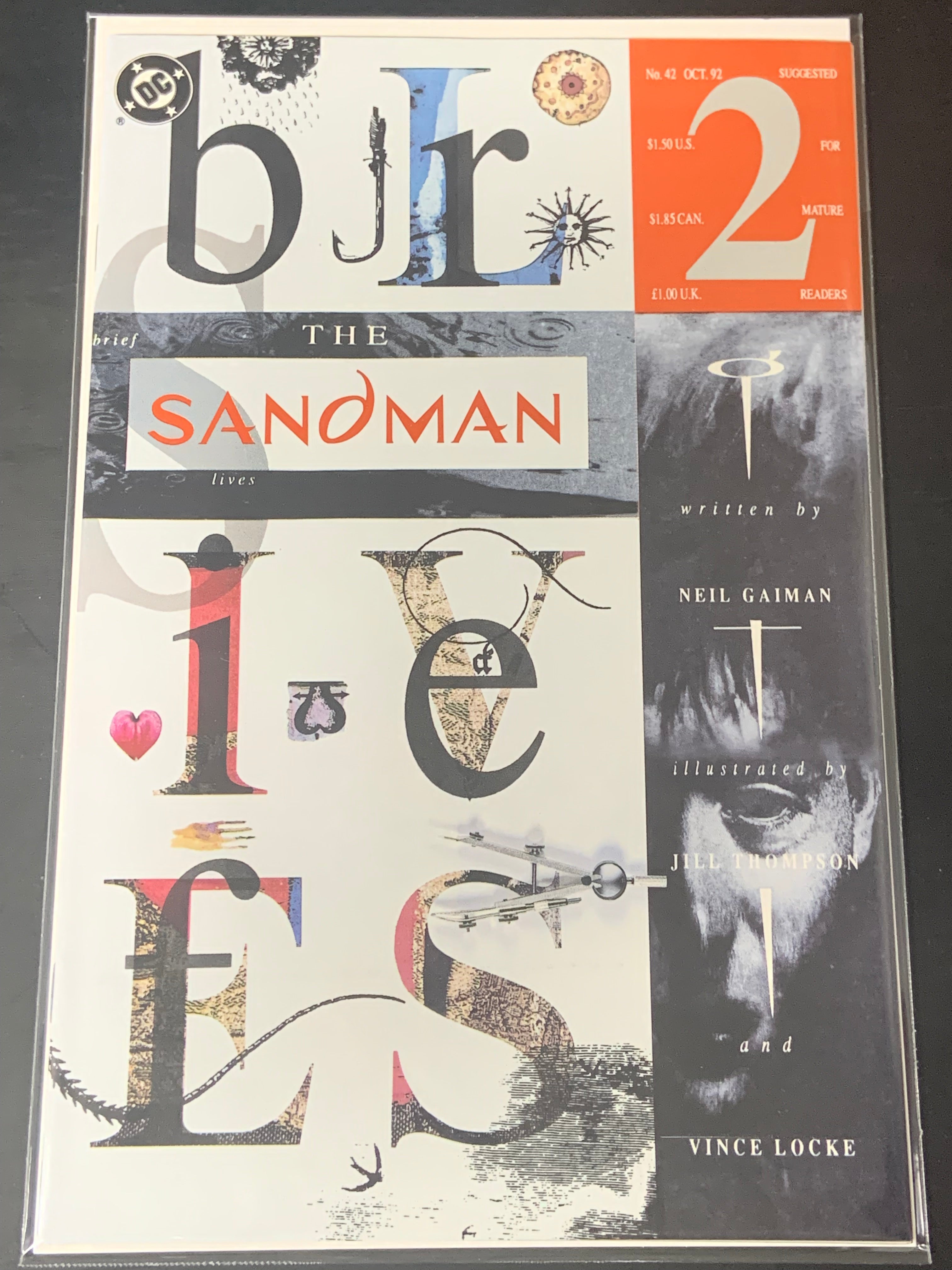 Sandman 42 DC 1992 1st Full App of Merv Pumpkinhead