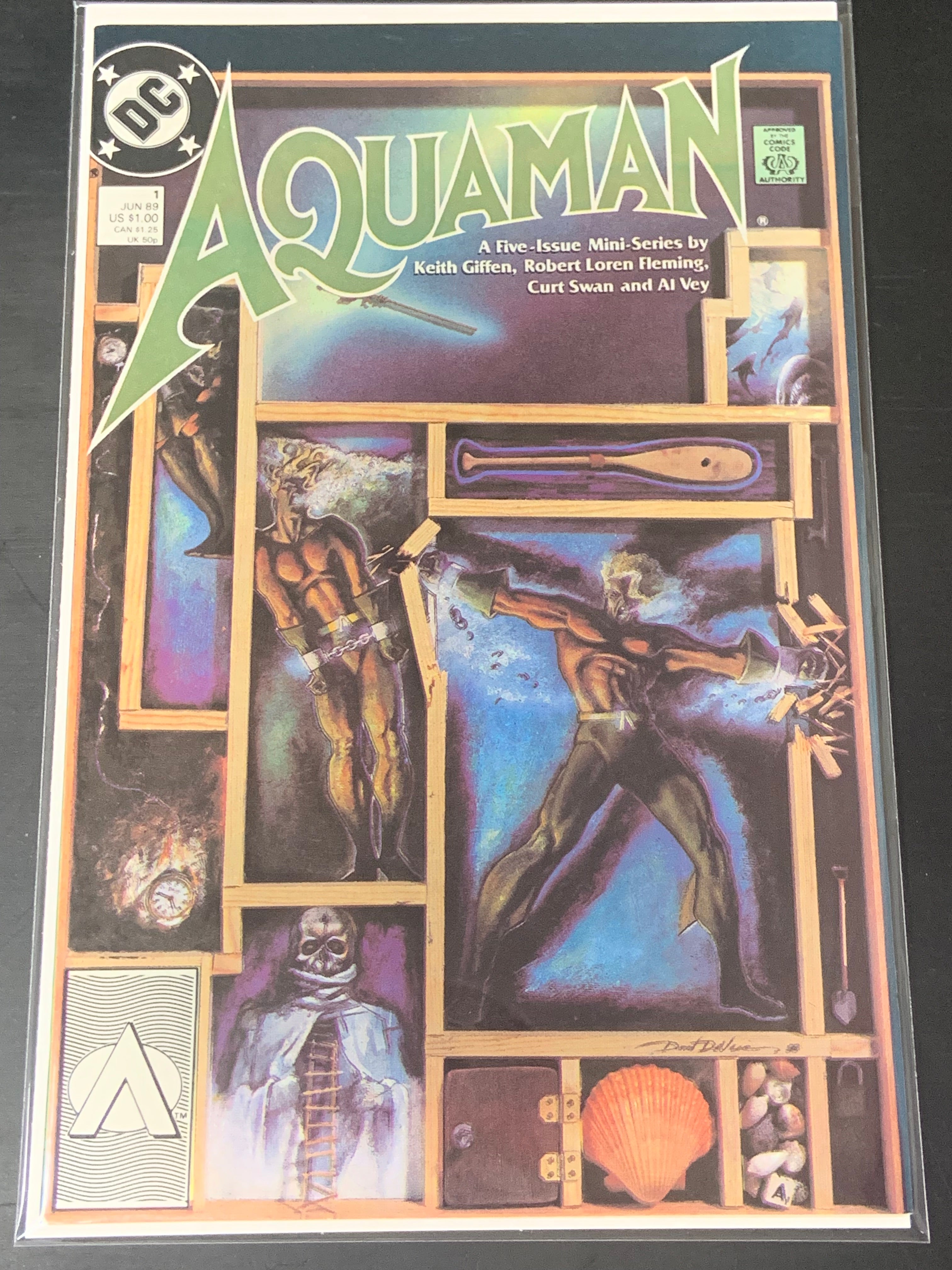 Aquaman 1 DC 1989 Mini-Series