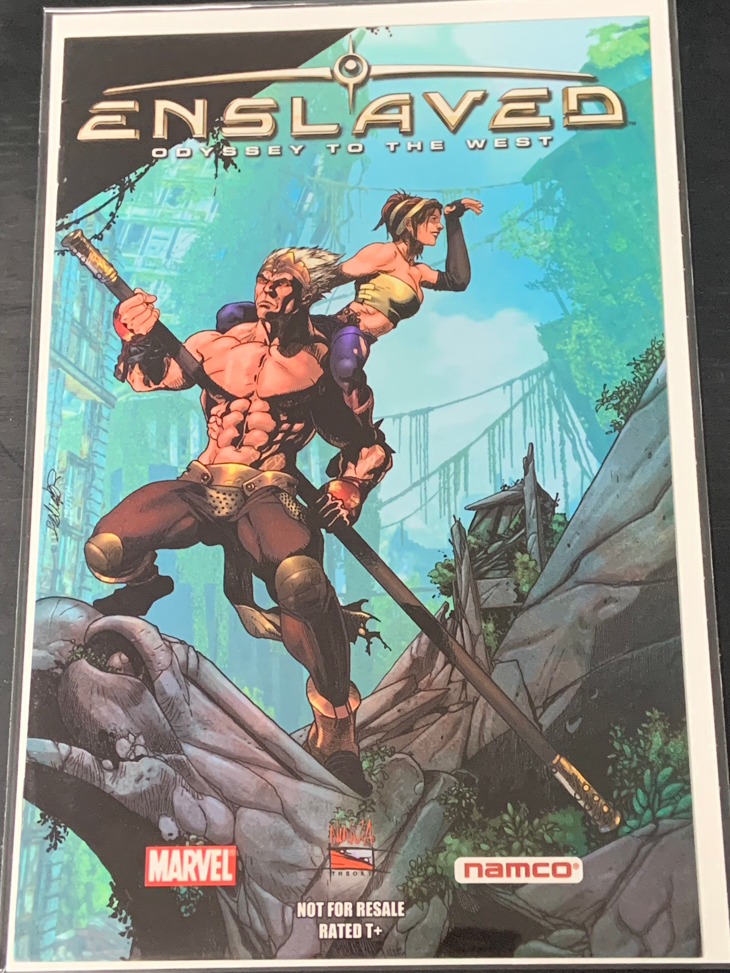 Enslaved Odyssey To The Way Marvel / Namco 2010 Promo Comics PS3