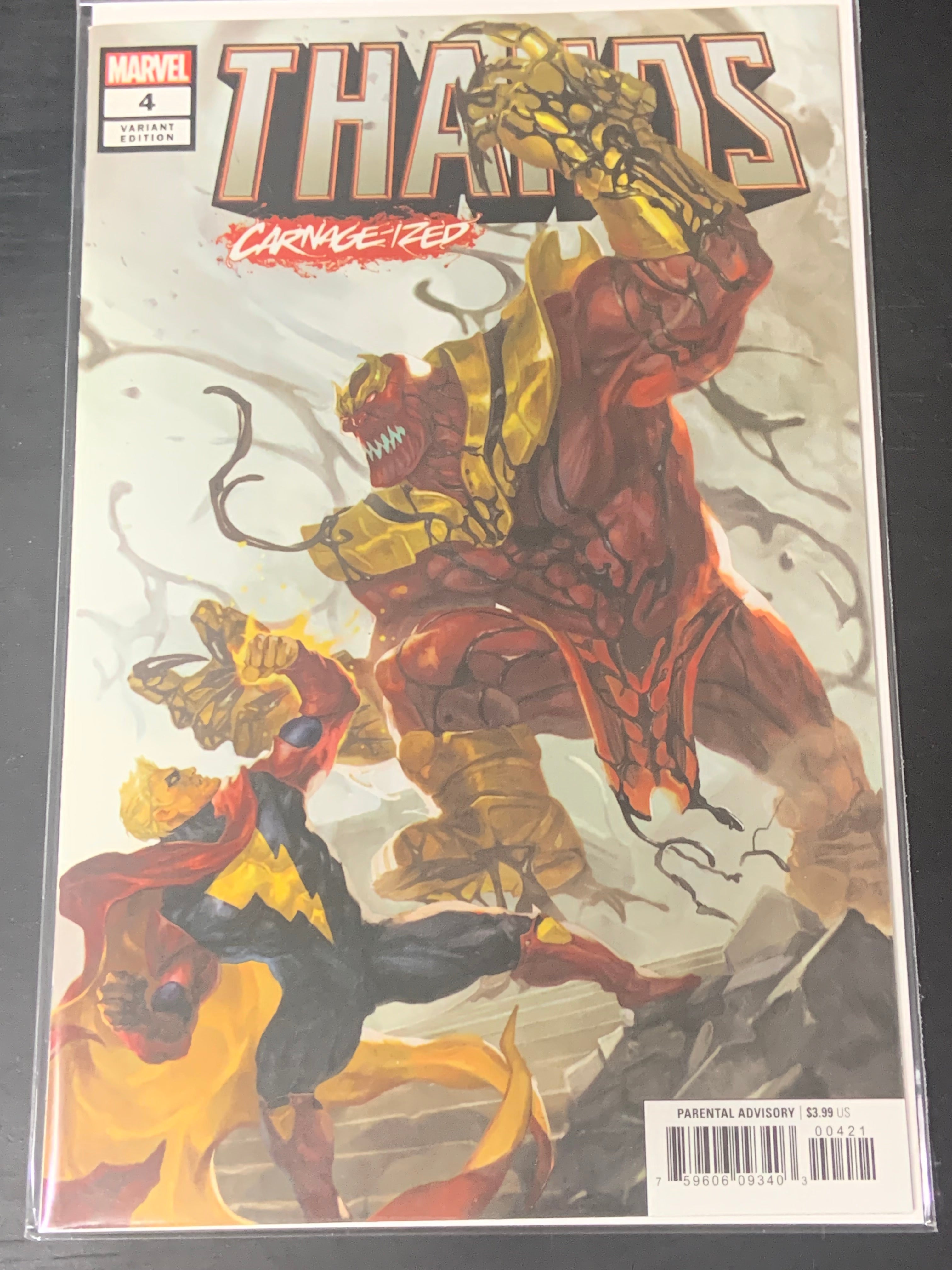 Thanos 4 Marvel 2019 Carnage-ized Variant