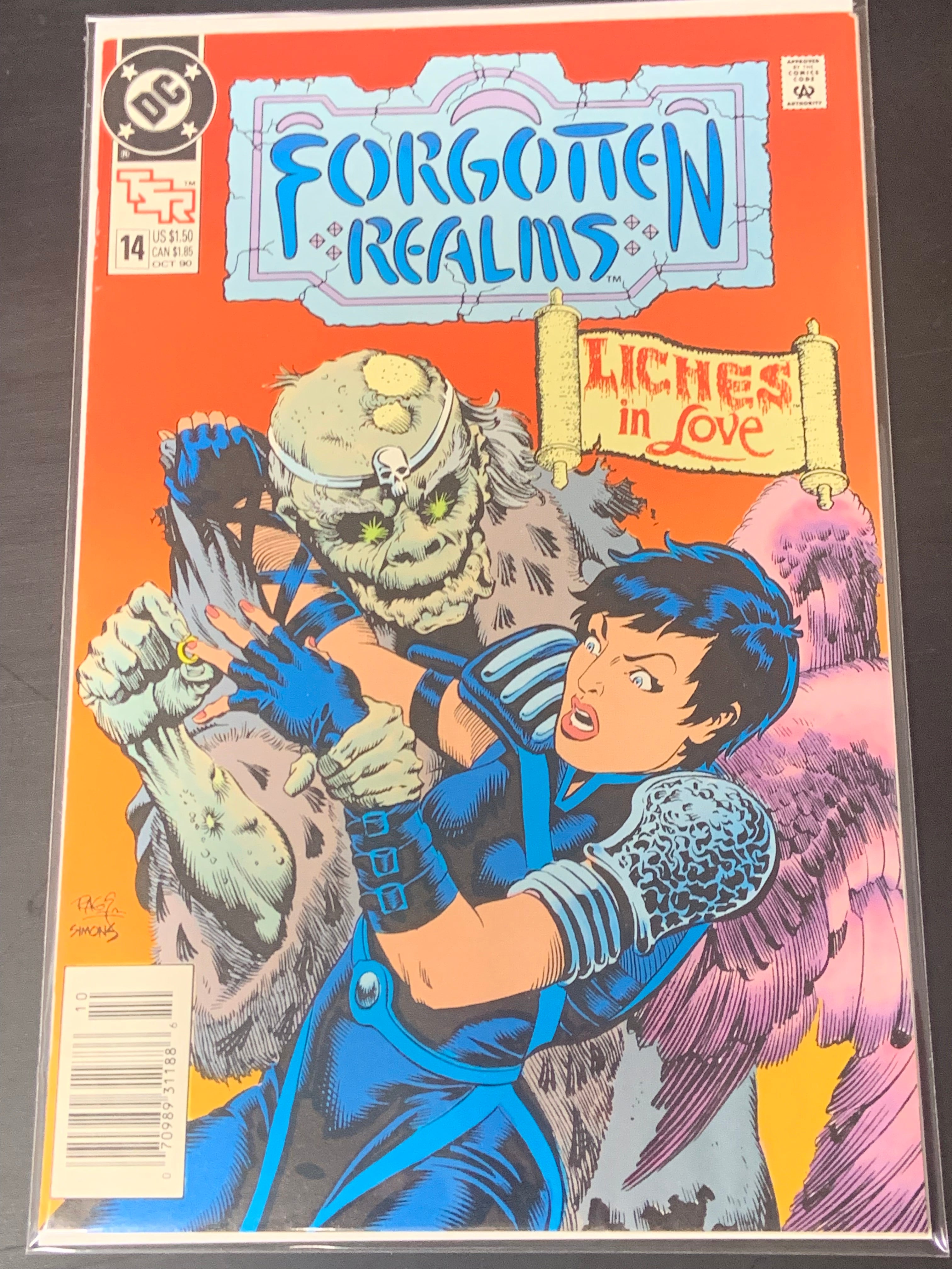 Forgotten Realms 14 DC TSR 1990 Newsstand
