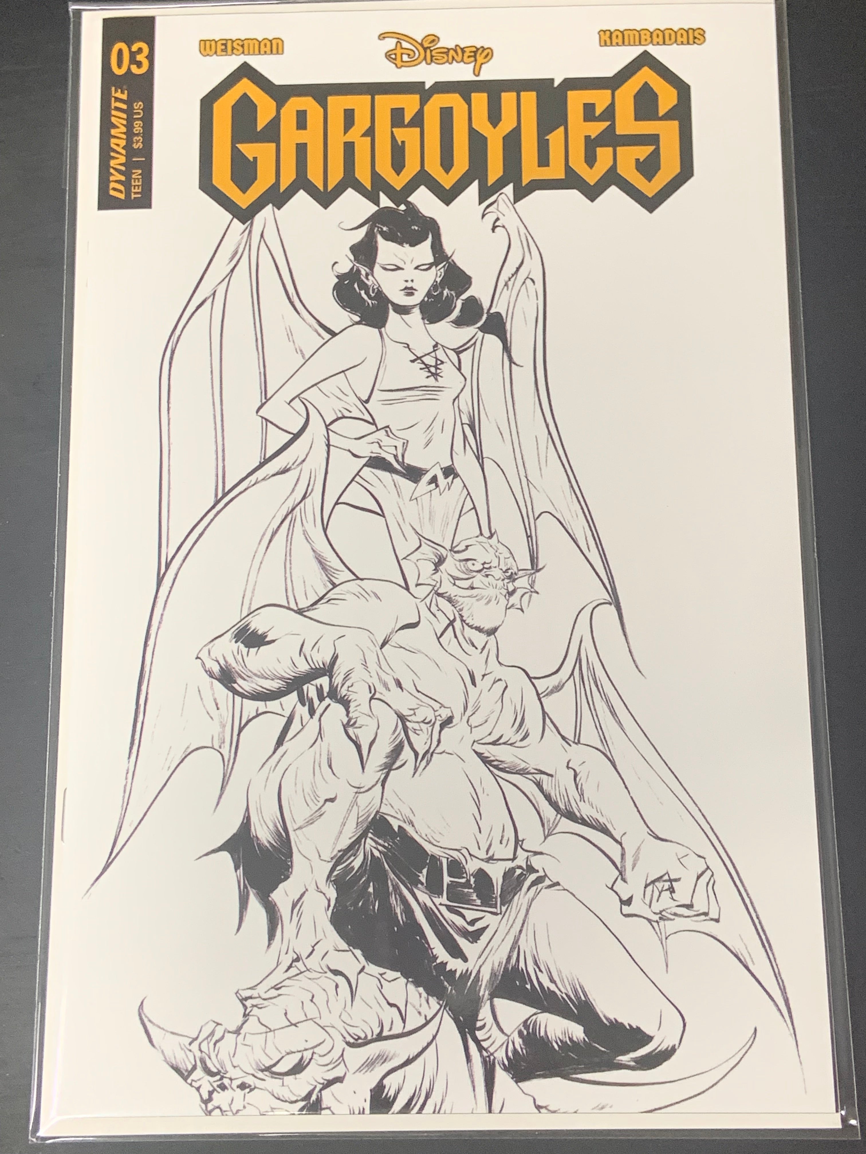 Gargoyles 3 Dynamite 2023 1:10 Jae Lee Variant