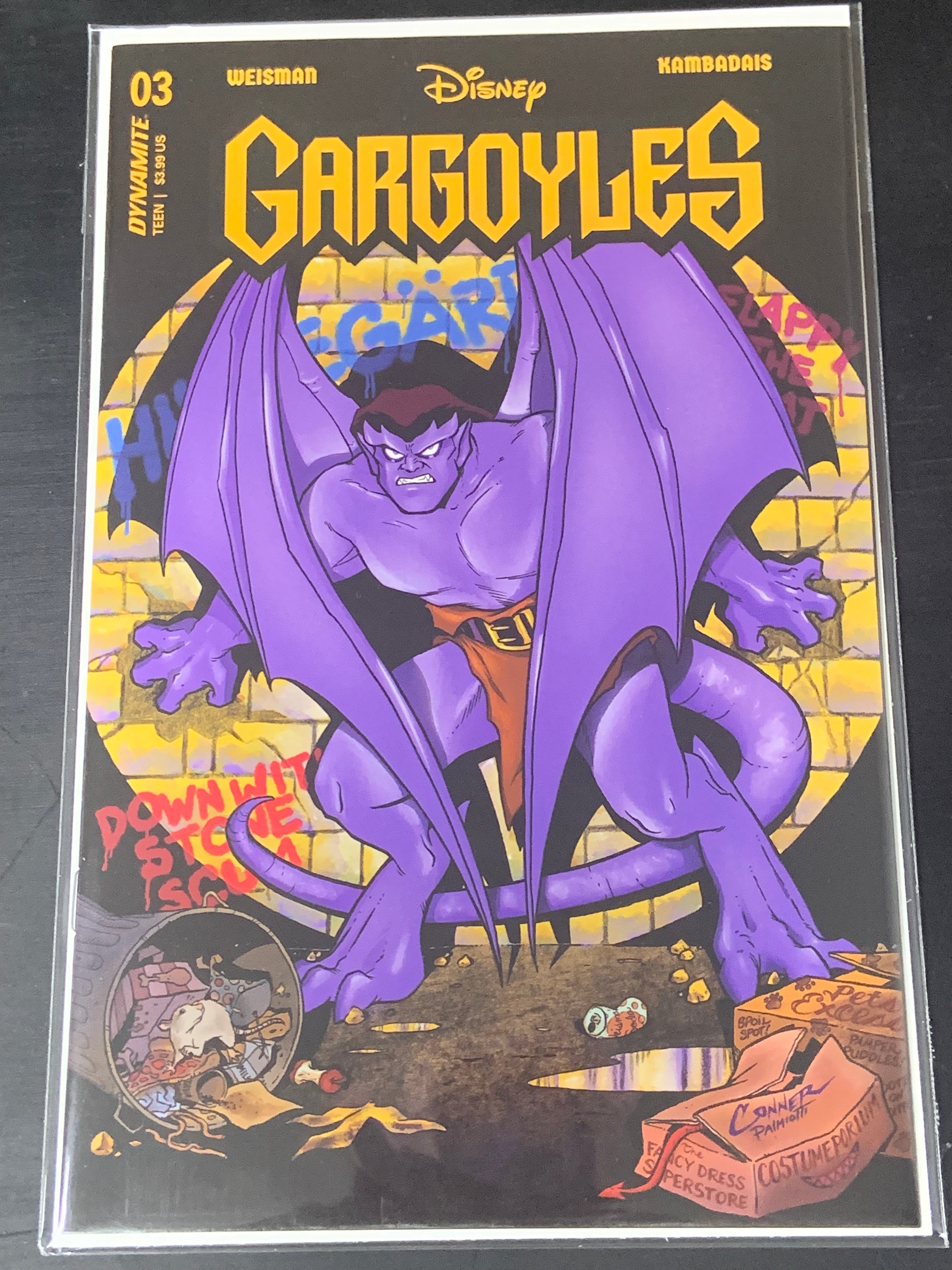 Gargoyles 3 Dynamite 2023 Amanda Conner Variant