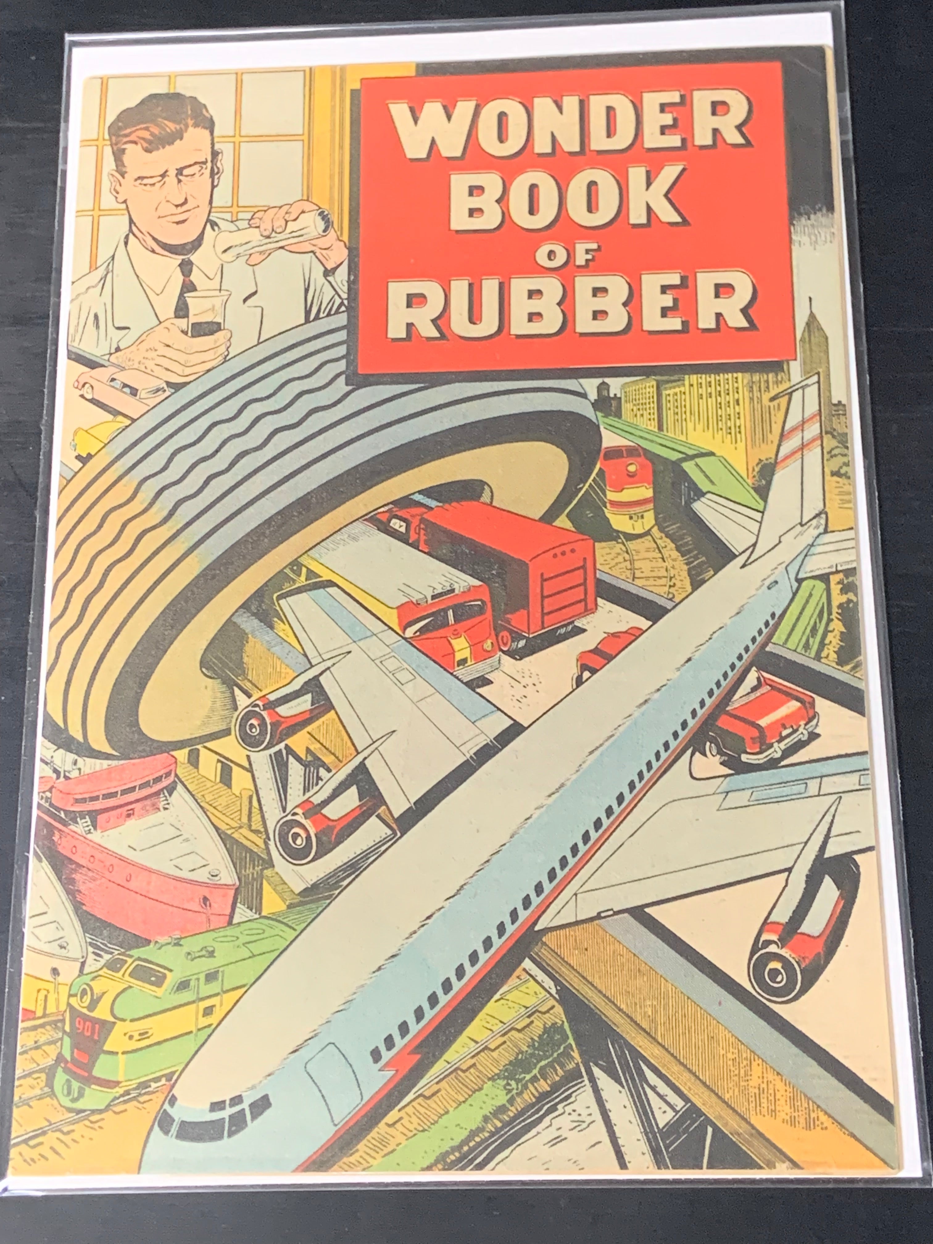 Wonder Book of Rubber 1961 B.F. Goodrich Scarce Silver Age