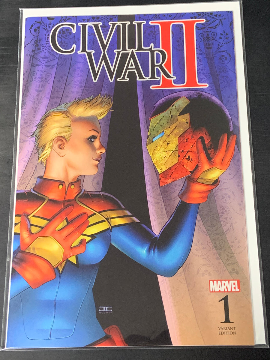 Civil War Ii 1 Marvel 2016 John Cassady Fan Expo Variant Death Of She Chaotic Comics