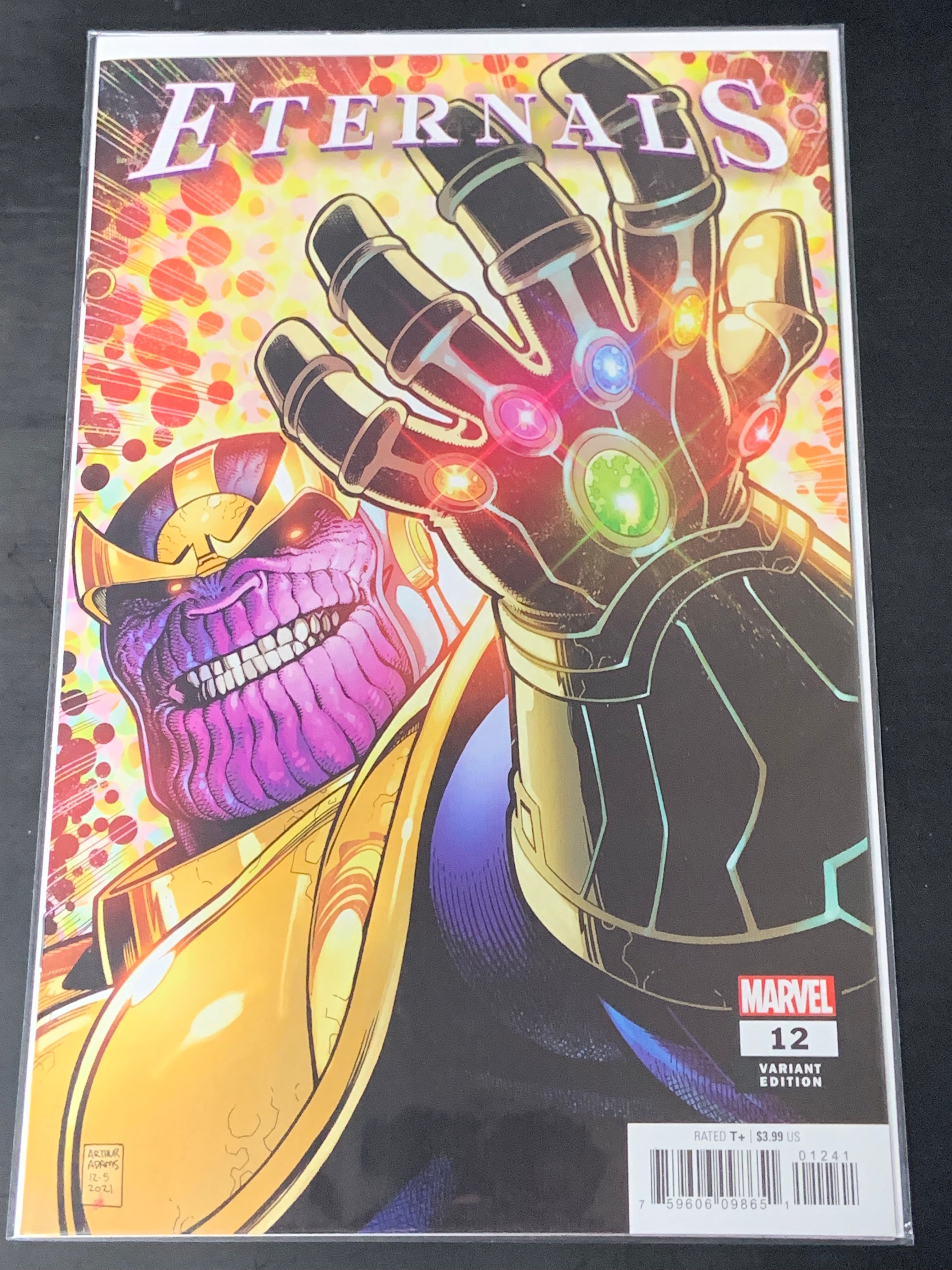 Eternals 12 Marvel 2022 Art Adams Thanos Variant