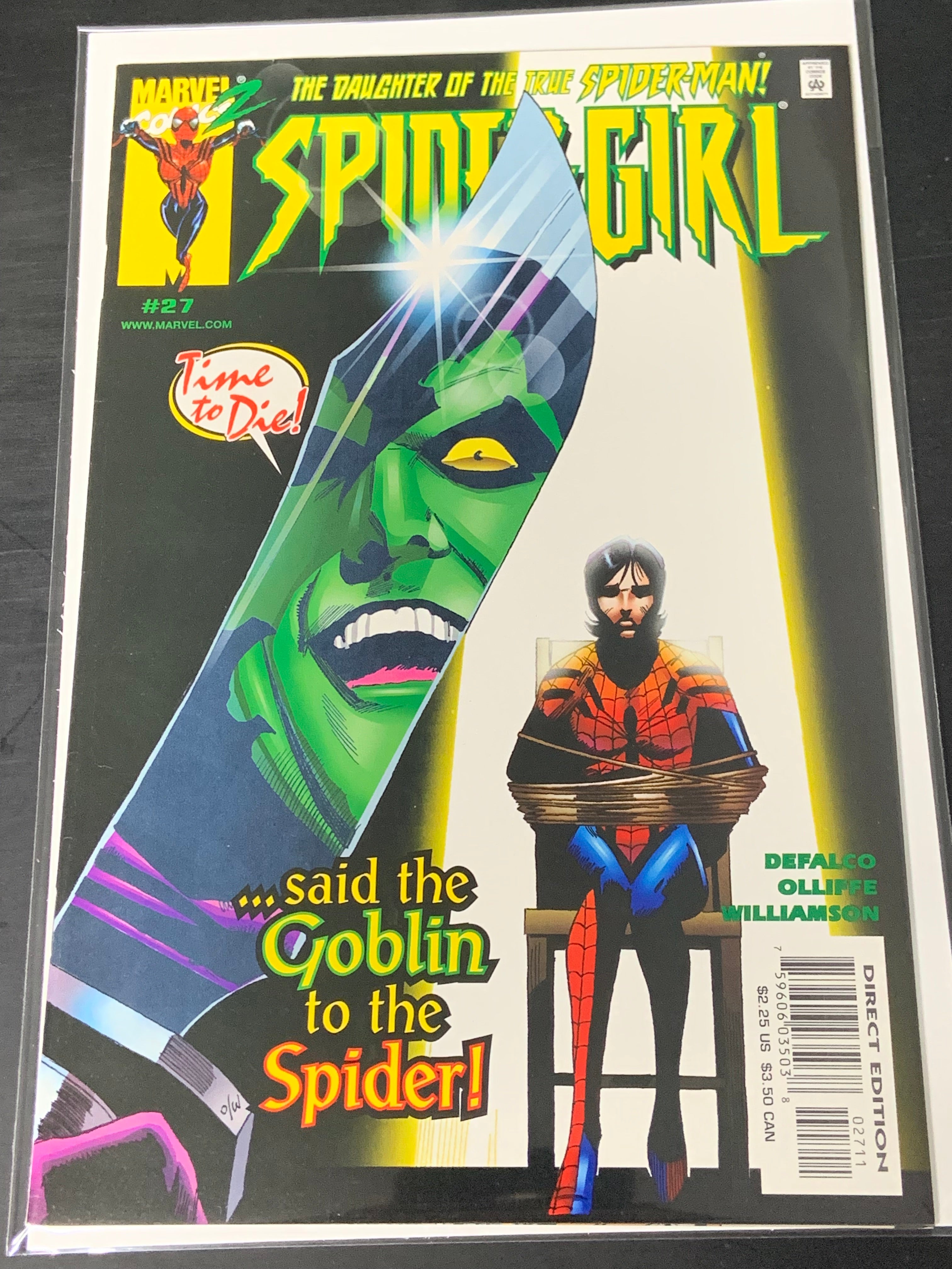 Spider-Girl 27 Marvel 2000 1st Series, Green Goblin