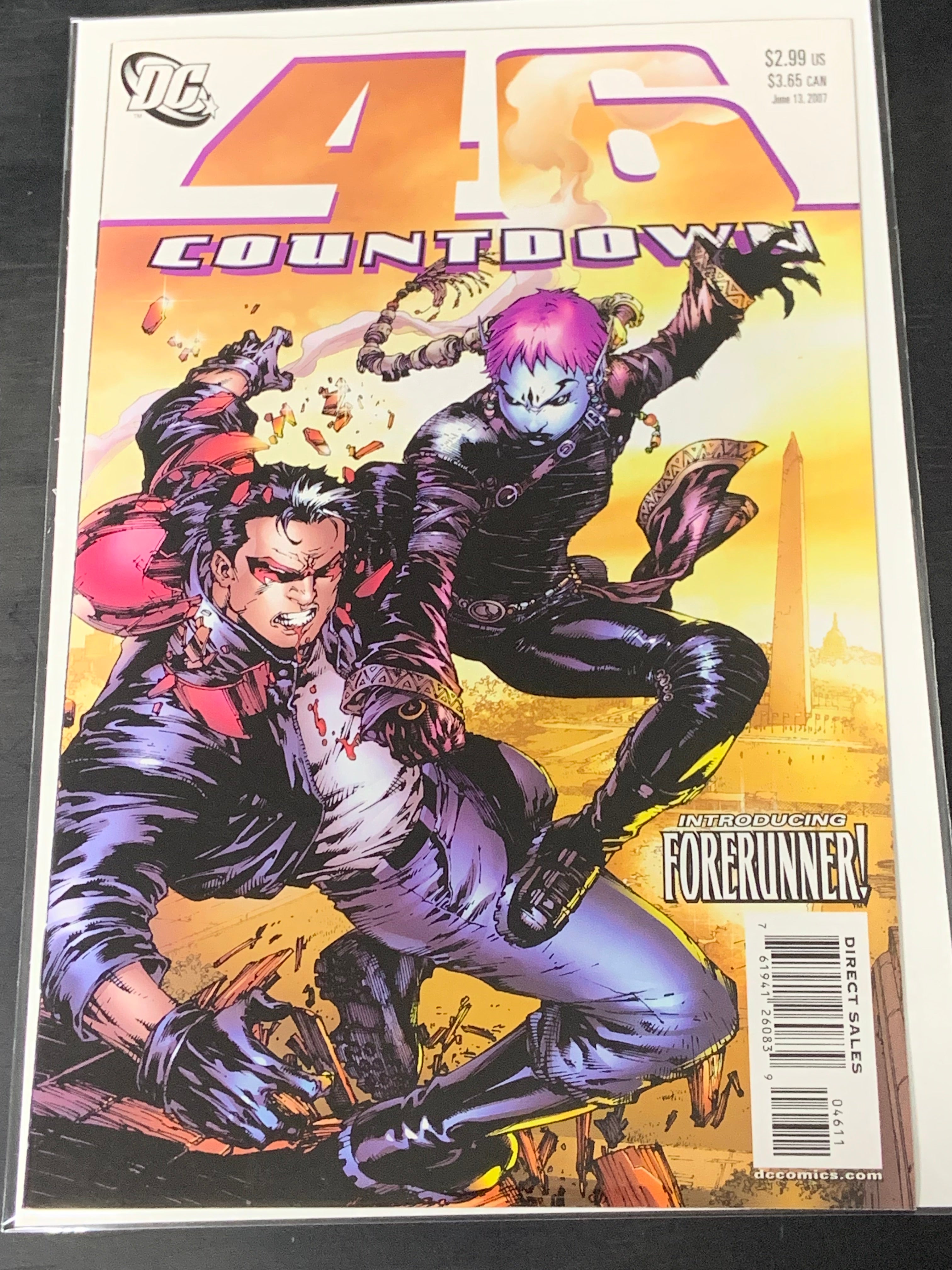 Countdown (To Final Crisis) 46 DC 2007 1st App of Forerunner
