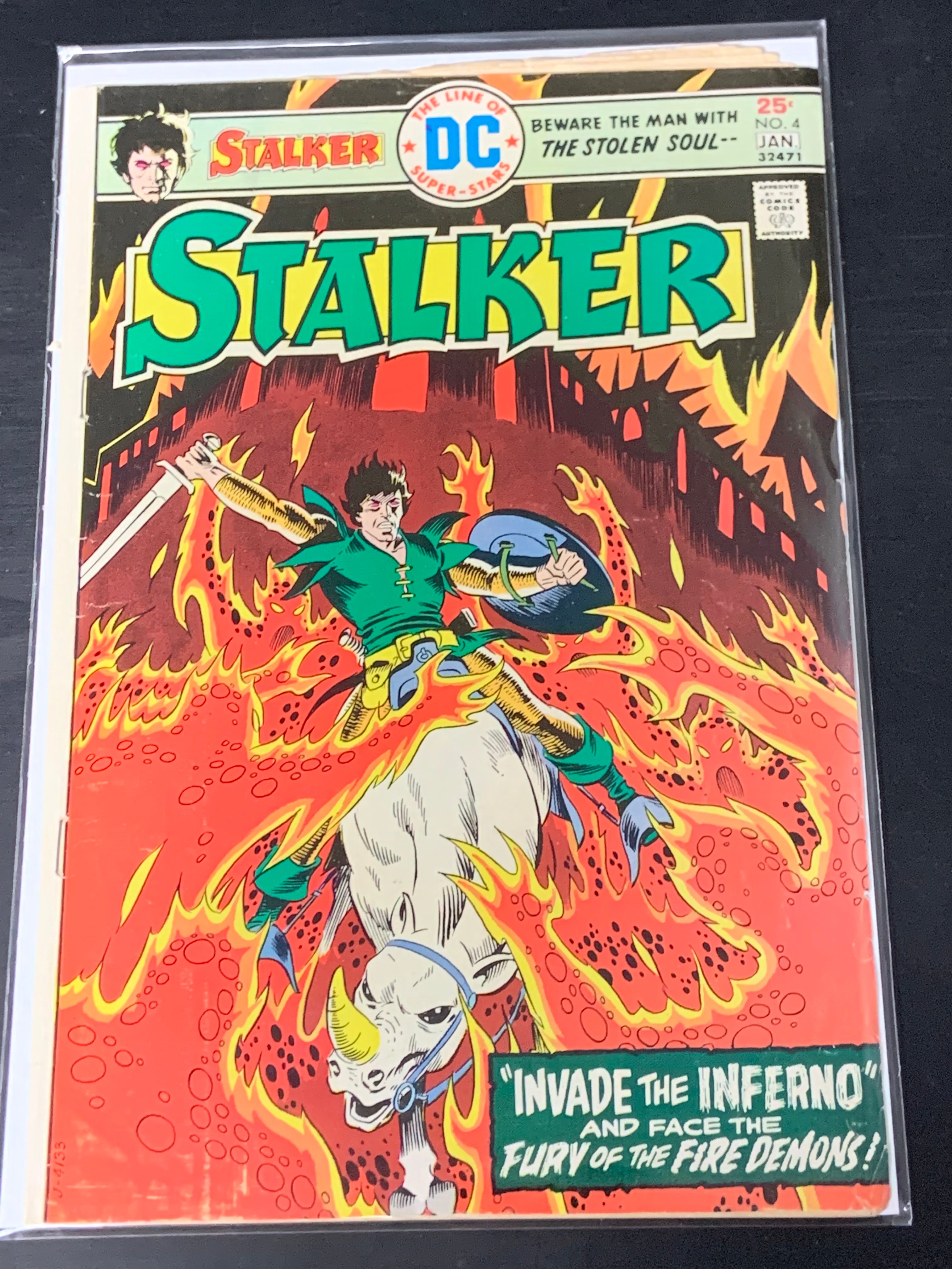 Stalker 4 DC 1976 Final Issue, Steve Ditko