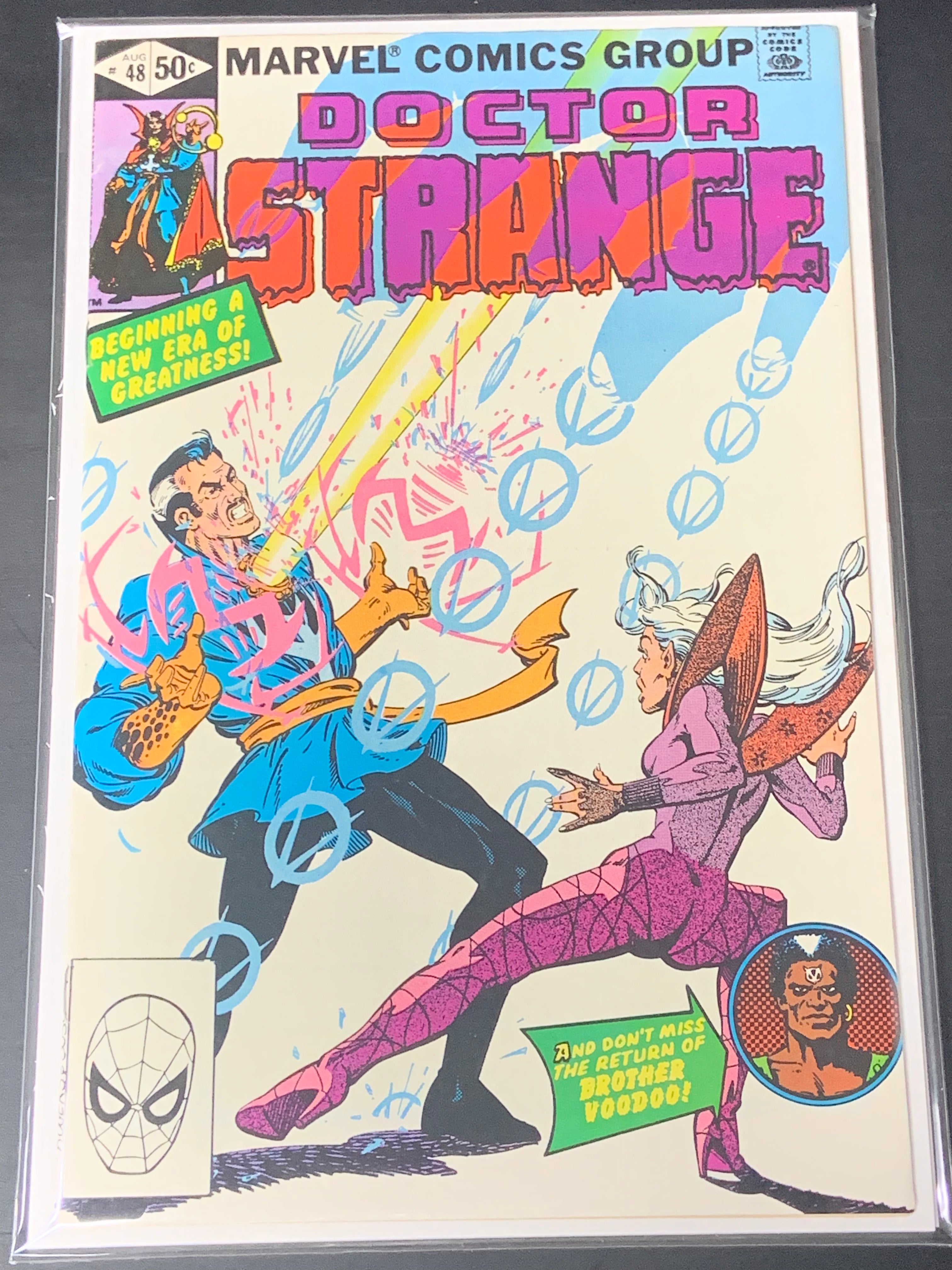 Doctor Strange 48 Marvel 1981 1st Meeting of Dr.Strange & Brother Voodoo
