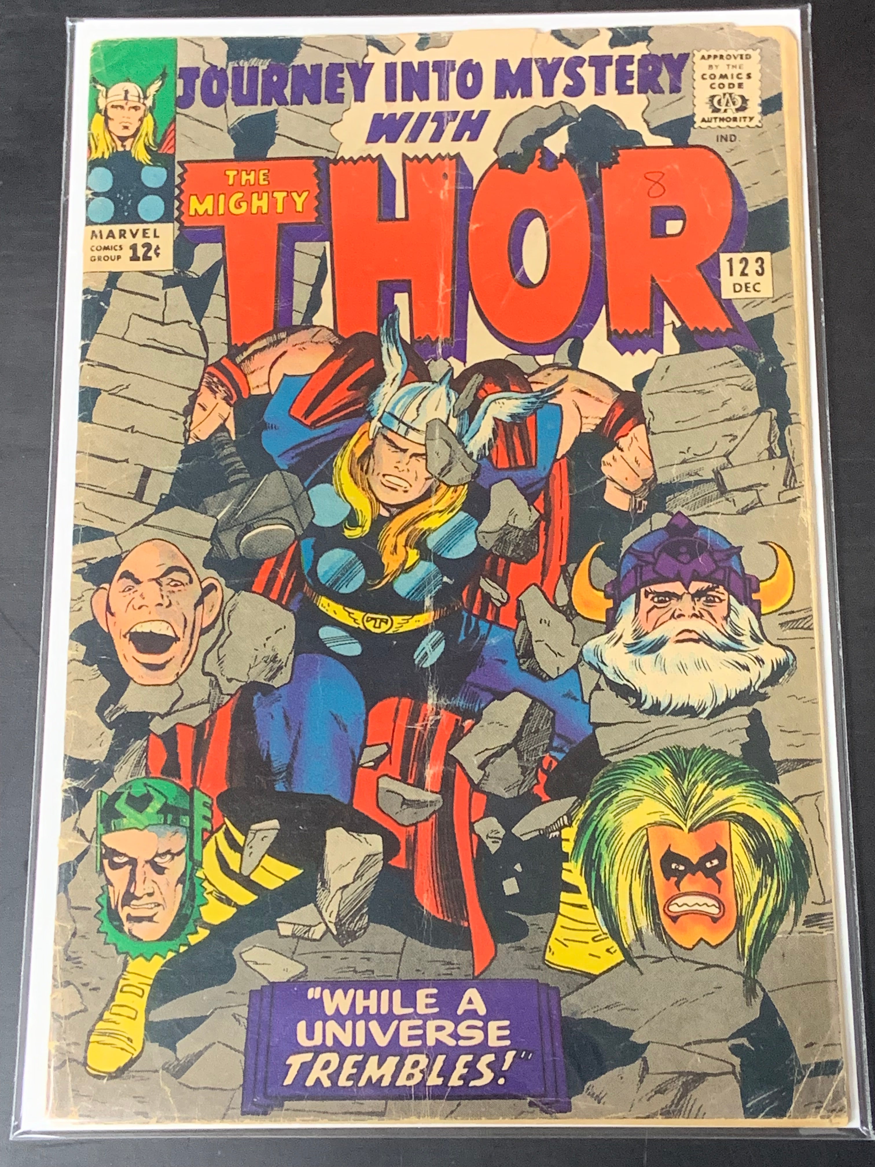 Journey Into Mystery 123 Marvel 1965 Early Silver Age Thor