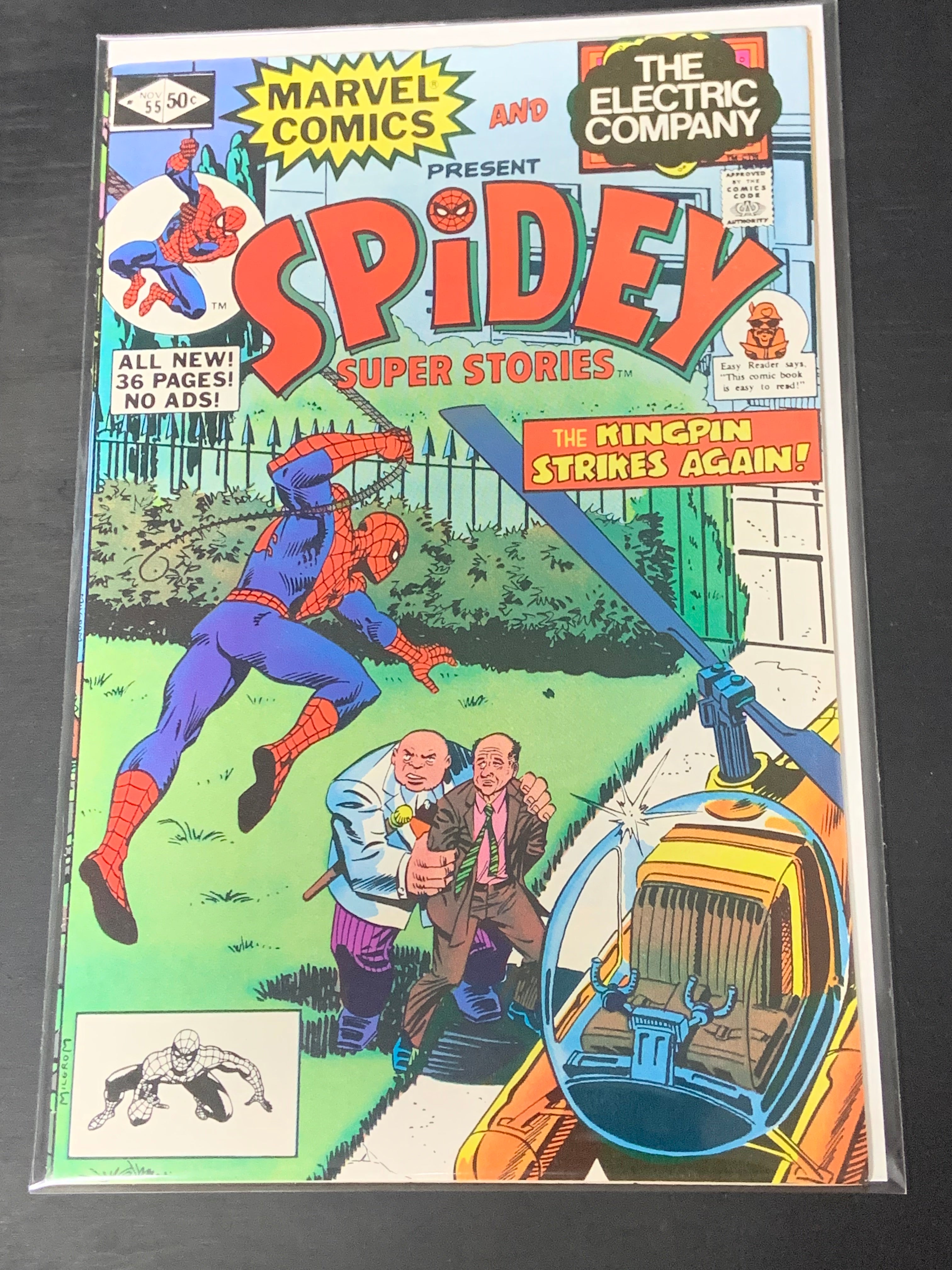 Spidey Super Stories 55 Marvel Electric Company 1981
