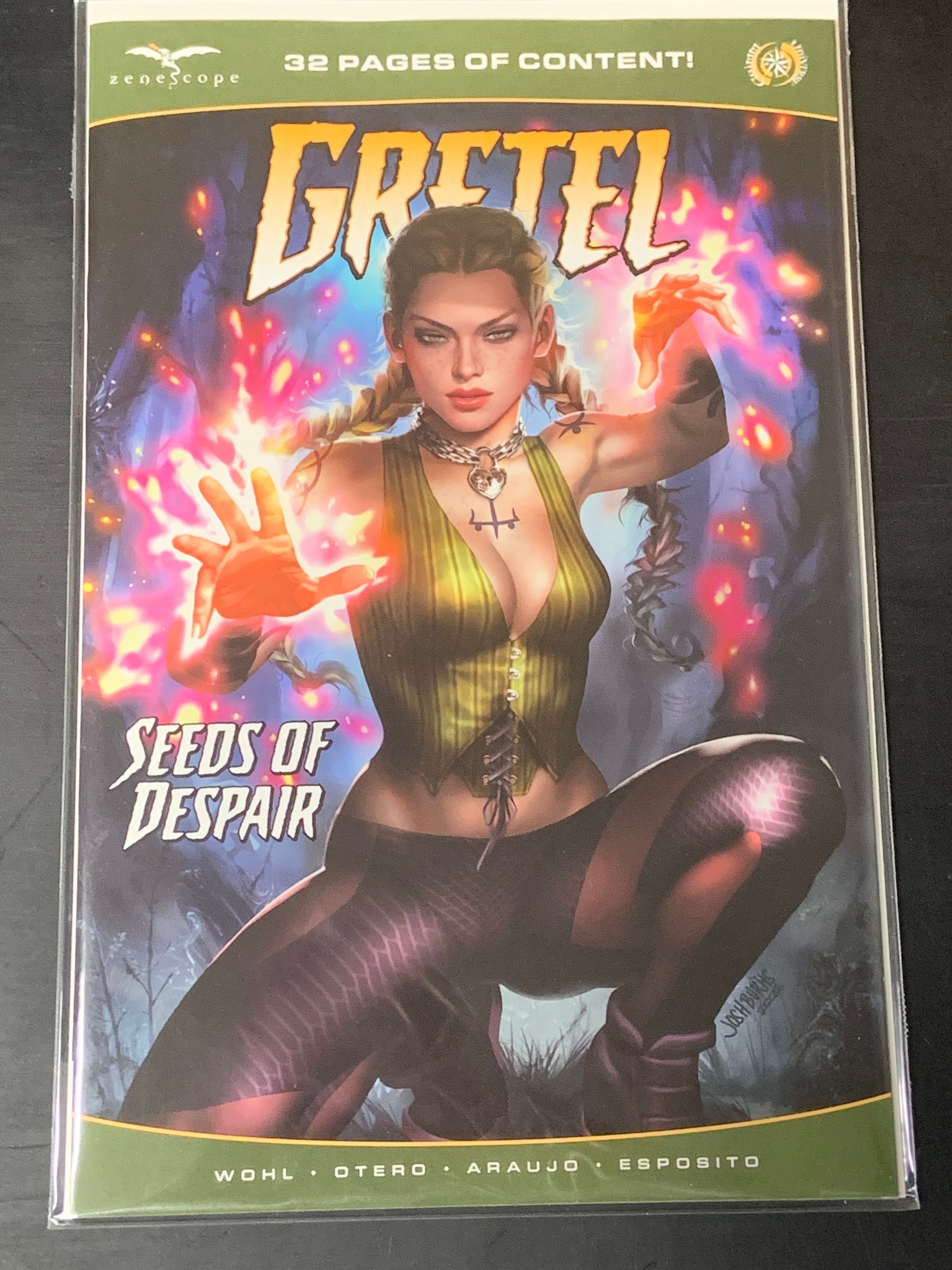 Gretel Seeds of Despair 2023 Zenescope Josh Burns Cover C