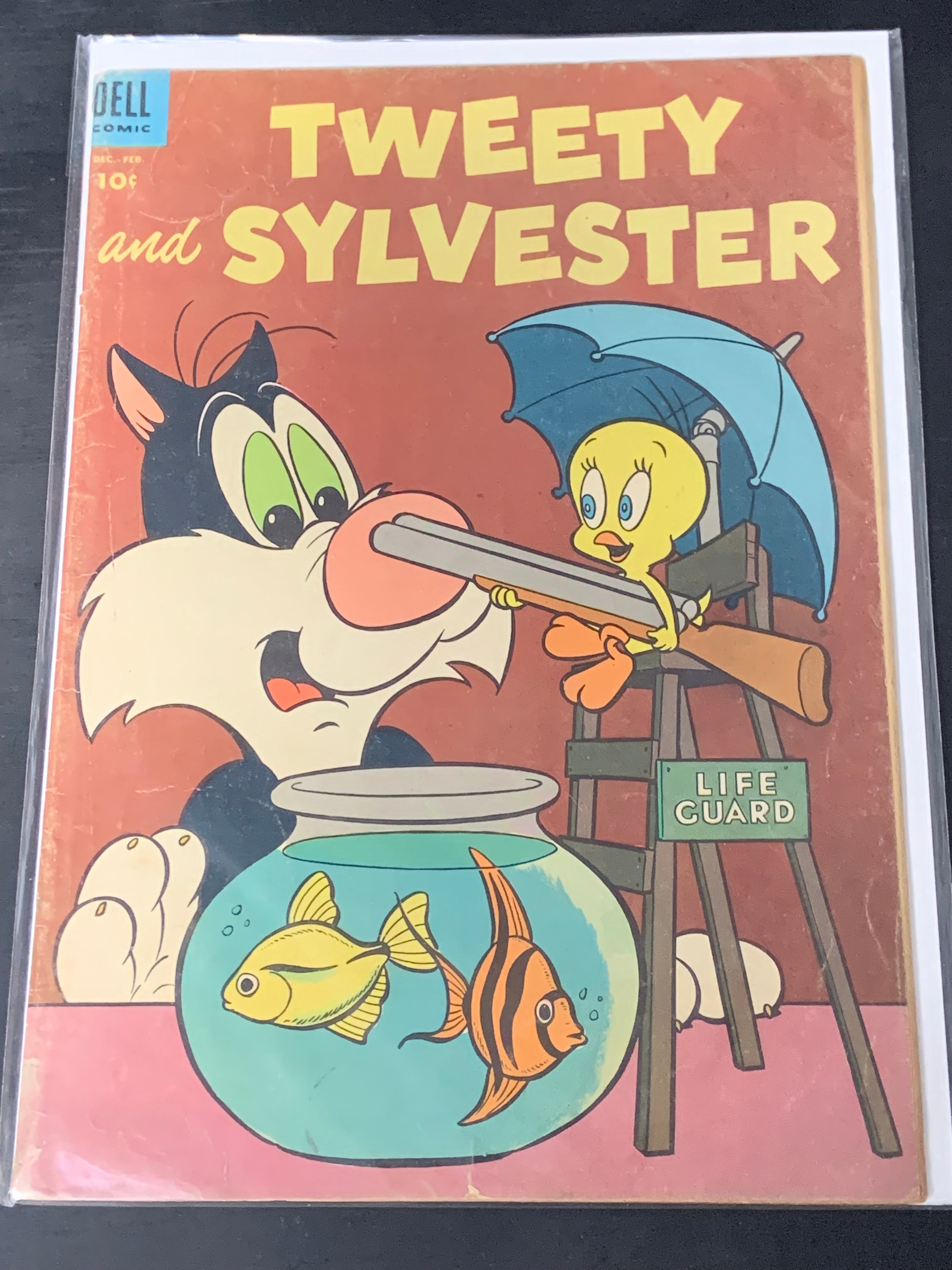 Tweety and Sylvester Dell Comics 1955 Scarce Golden Age Comic