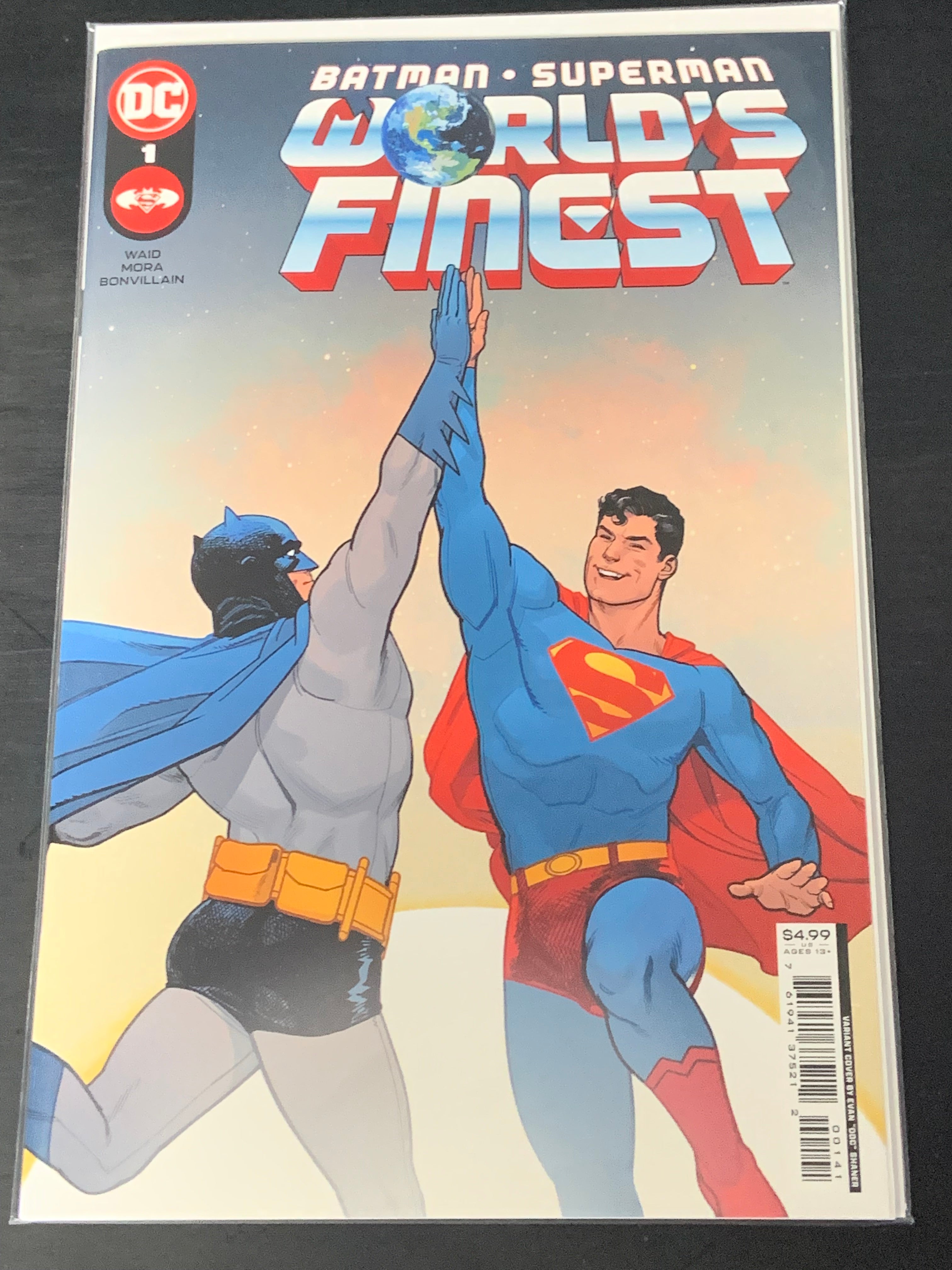 Batman Superman World's Finest 1 1:50 Doc Shaner Variant