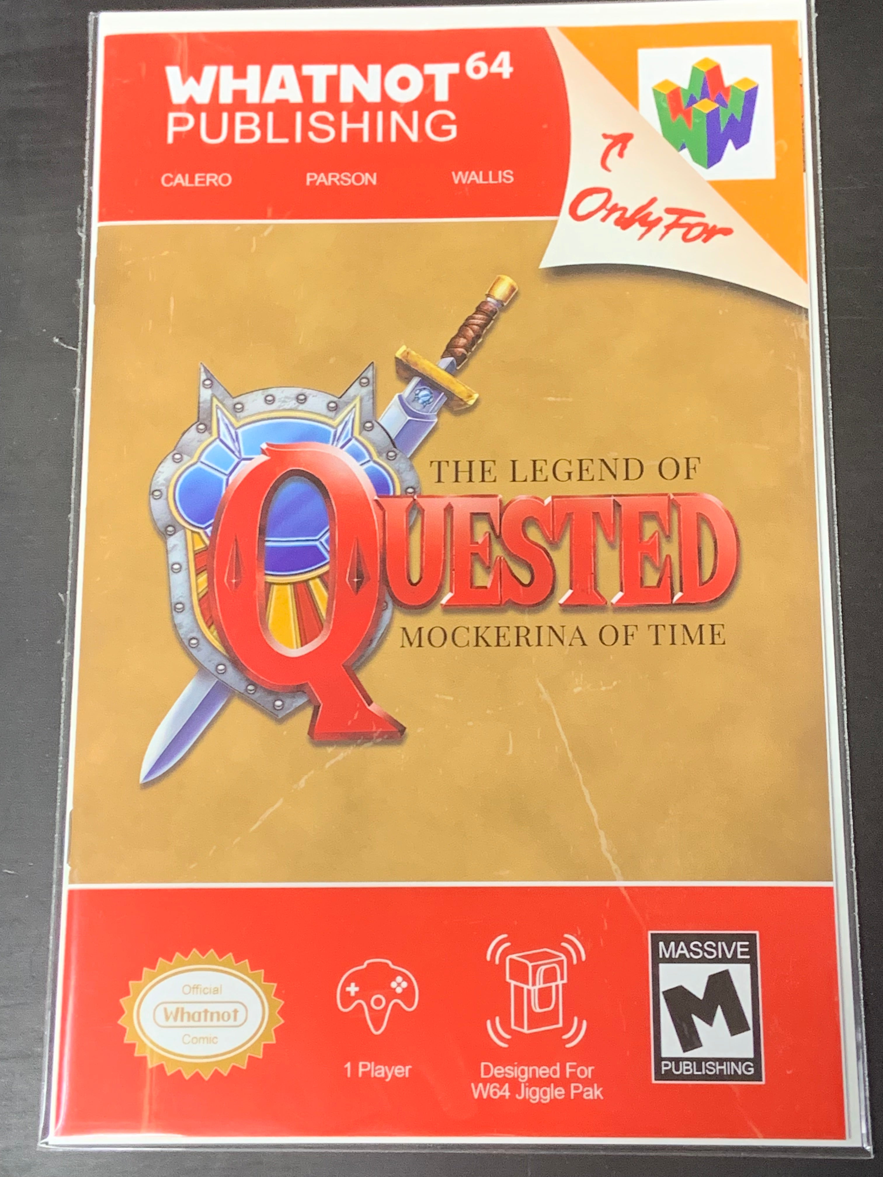 Quested 4 Whatnot 2023 Zelda Video Game Homage Variant