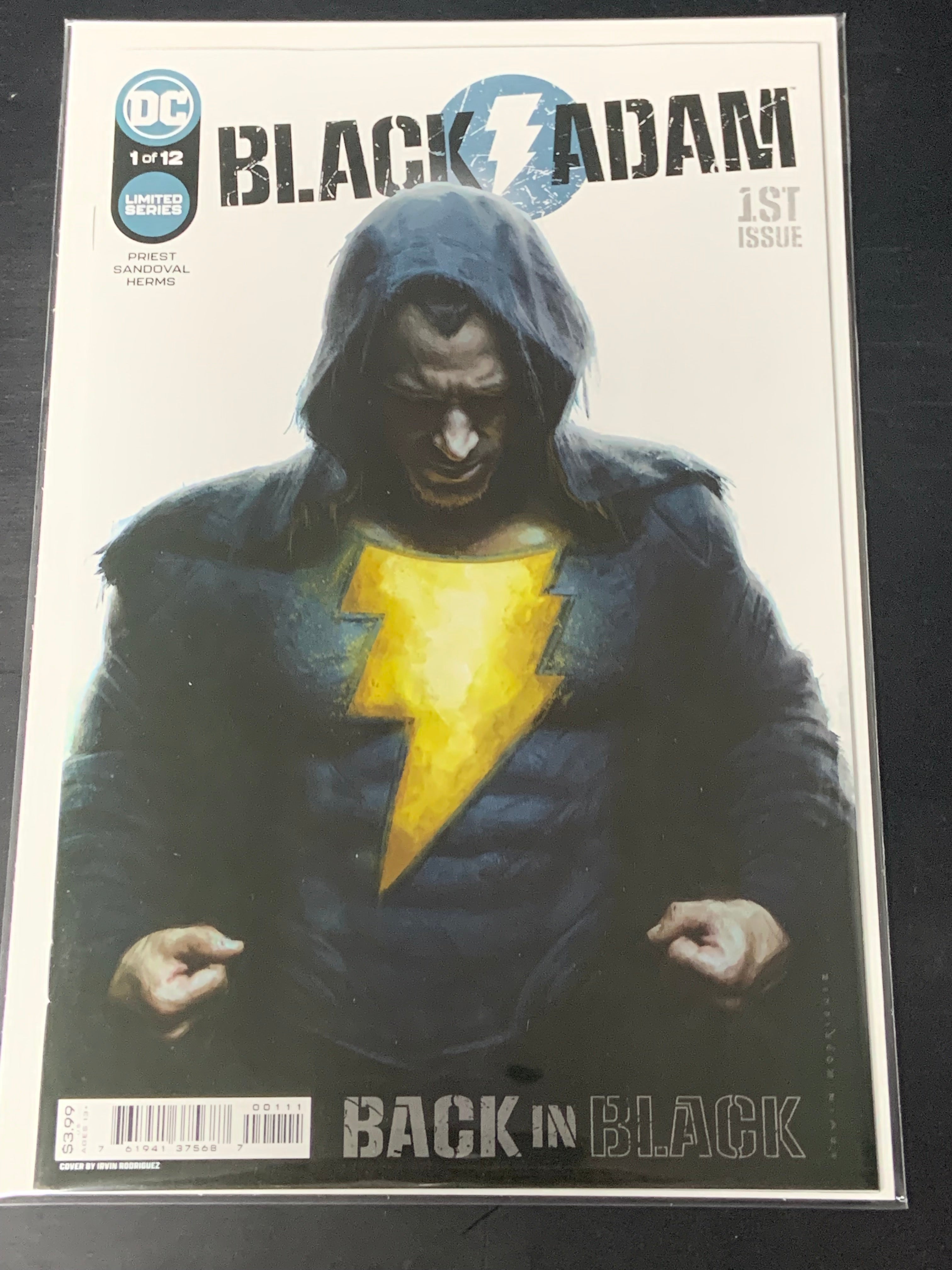 Black Adam 1 DC 2022 1st App of Malik-Adam, The New Black Adam