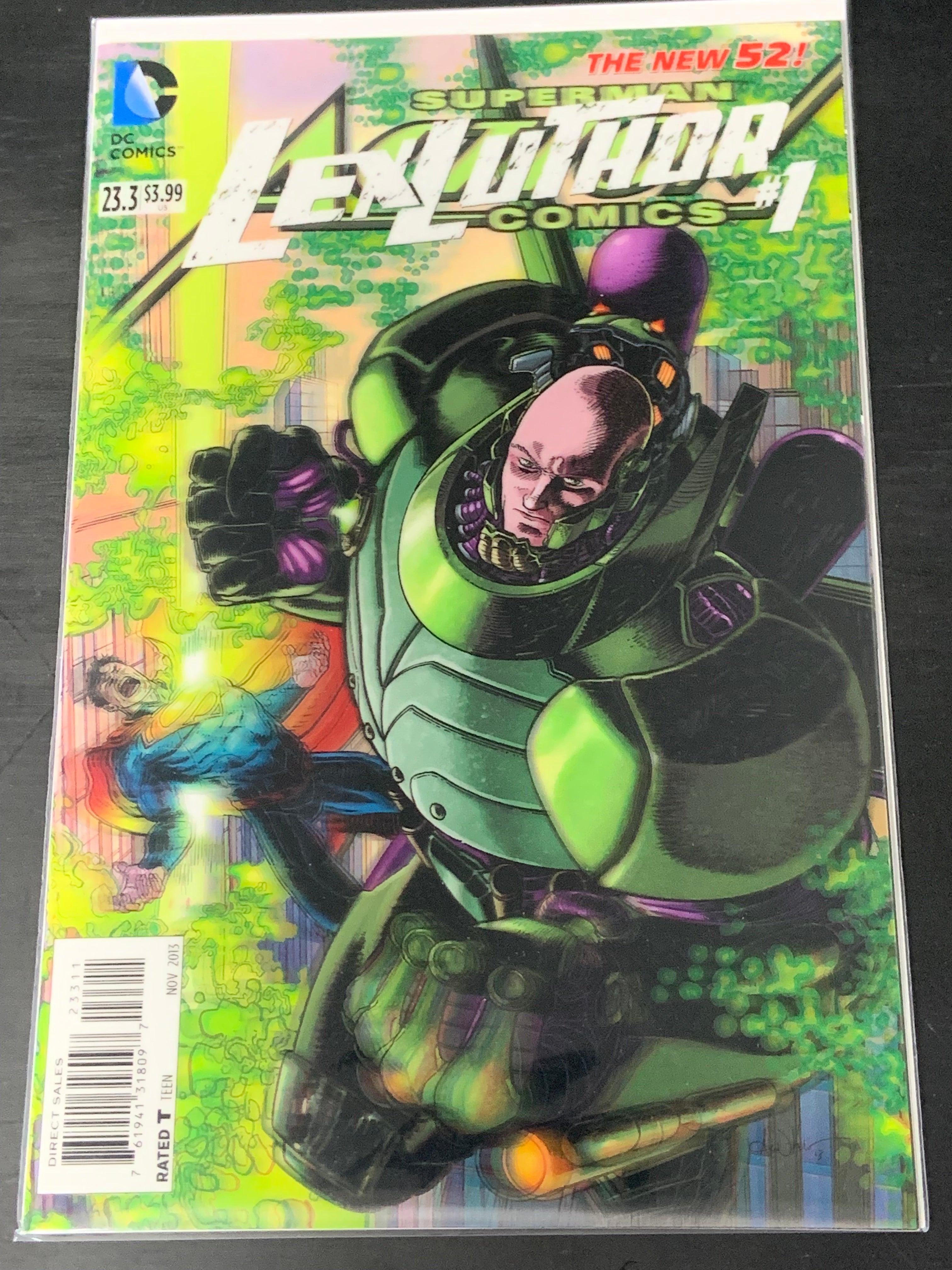 Action Comics 23.3 Lex Luthor #1 DC 2013 3D Lenticular