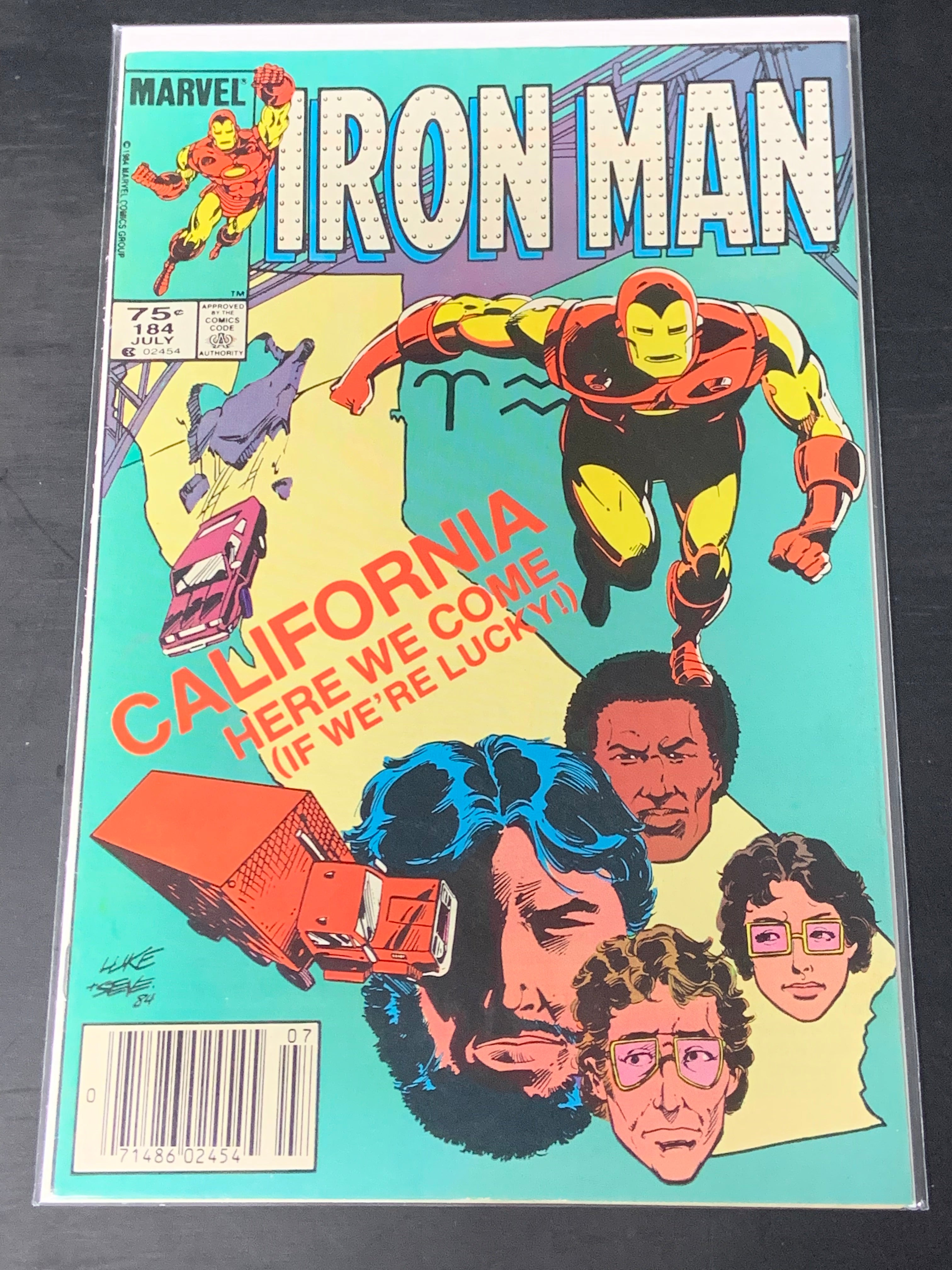Iron Man 184 Marvel 1984 CPV