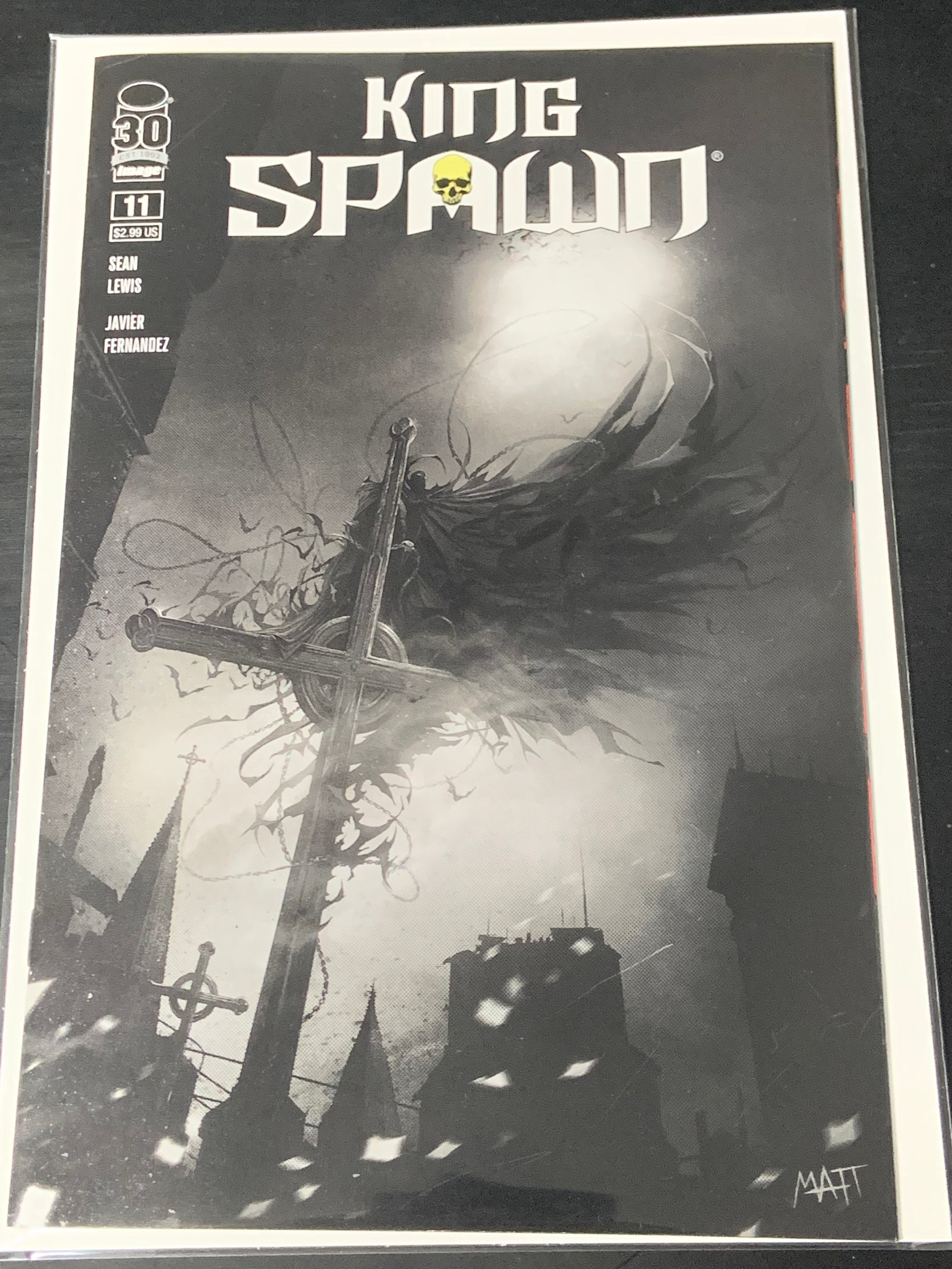 King Spawn 11 Image 2022 Francesco Mattina Cover