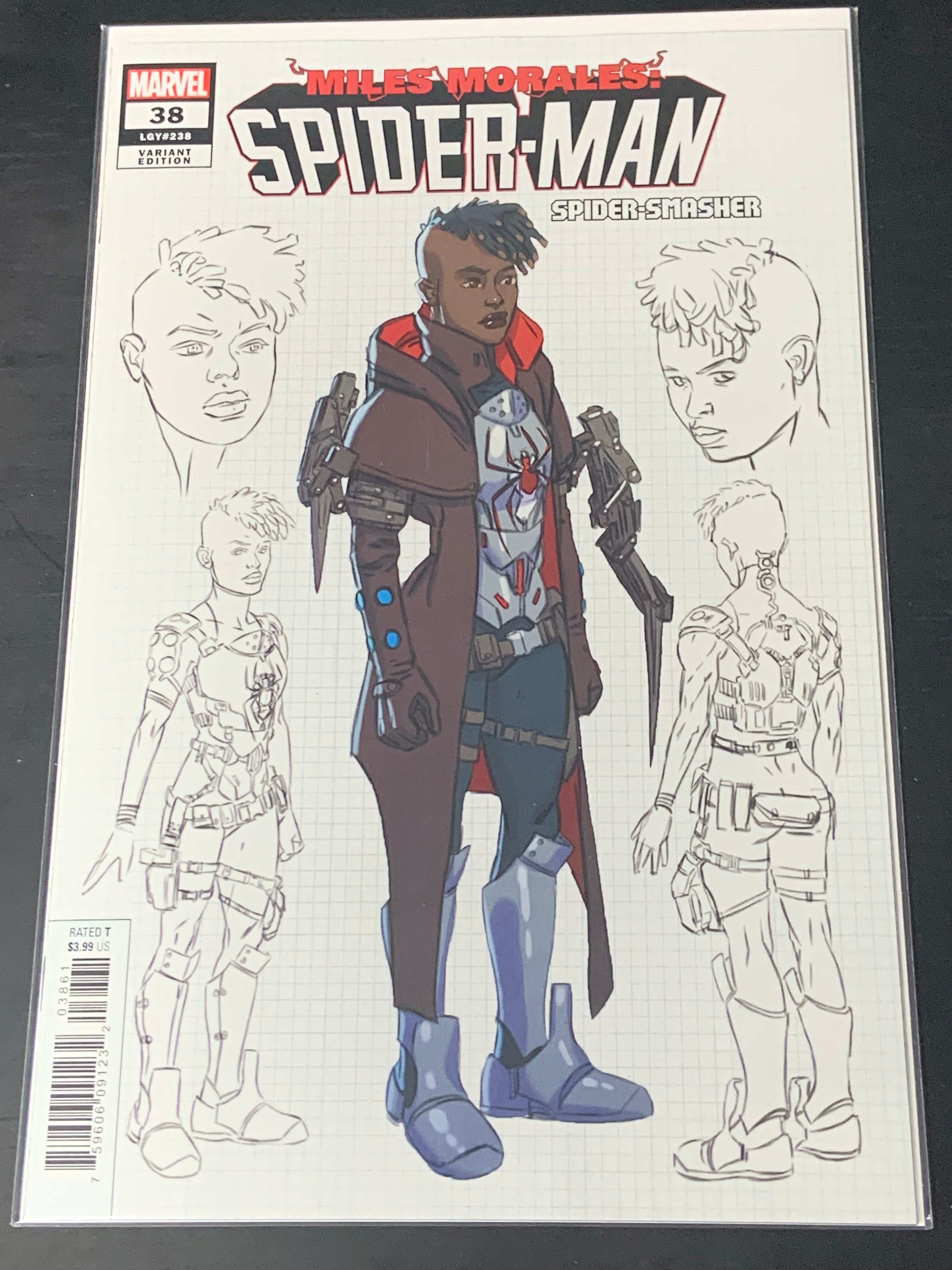 Miles Morales Spider-Man 38 1:10 Design Variant 1st App of the Spider Smasher