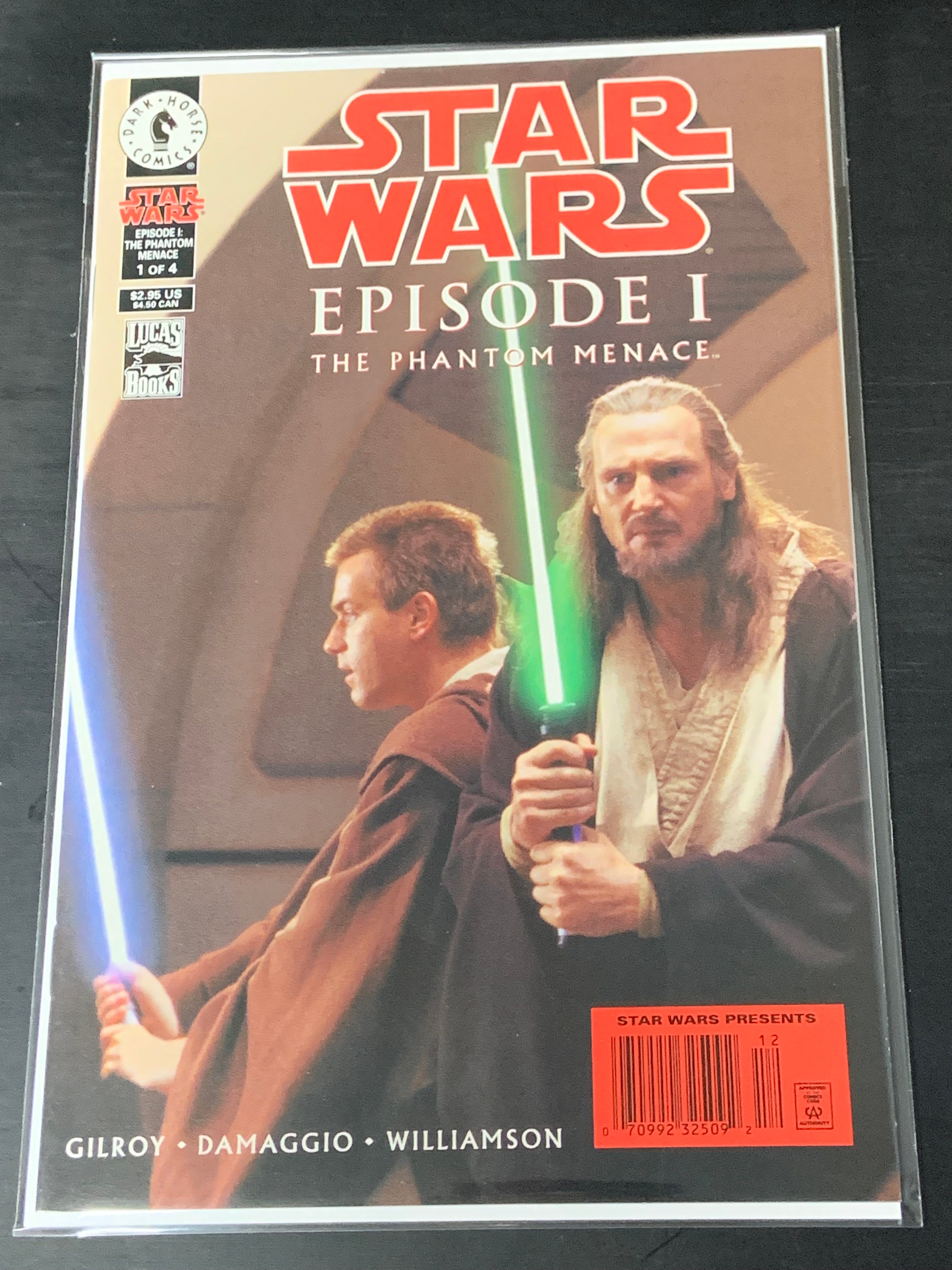 Star Wars Episode 1 Phantom Menace 1 Dark Horse 1999 Photo Cover